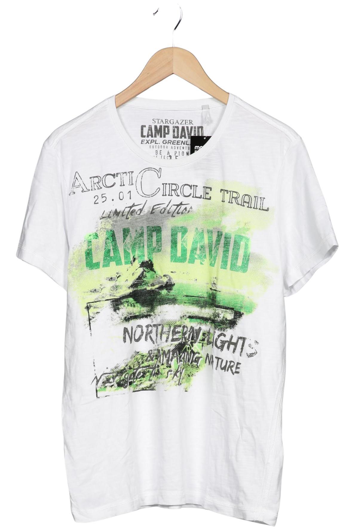 

Camp David Herren T-Shirt, weiß, Gr. 52