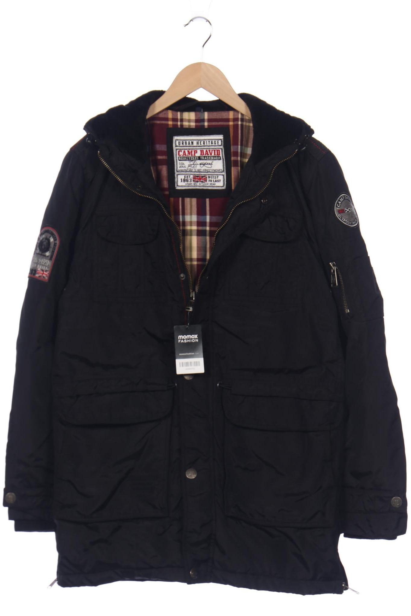

Camp David Herren Mantel, schwarz