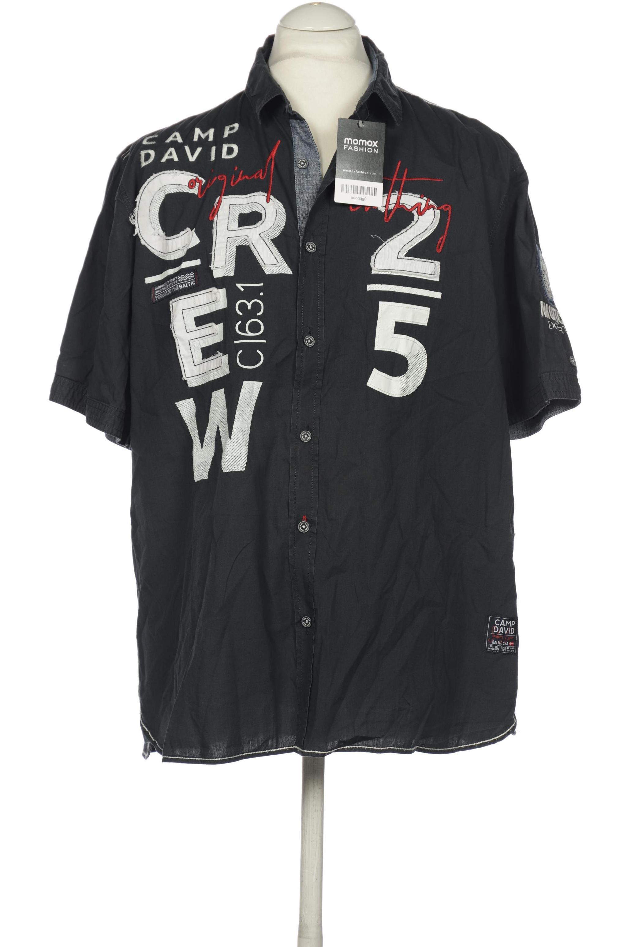 

Camp David Herren Hemd, marineblau