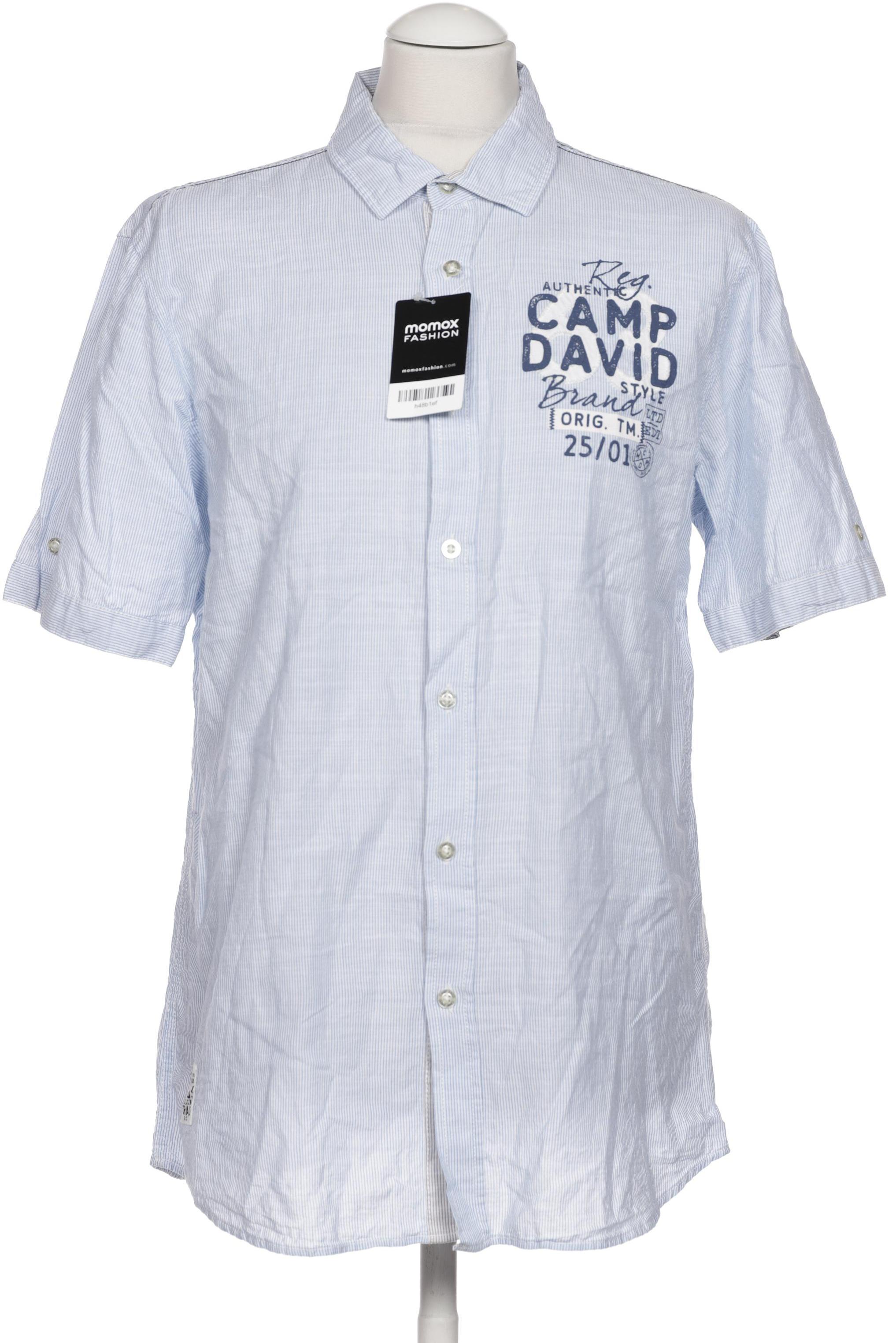 

Camp David Herren Hemd, hellblau, Gr. 46