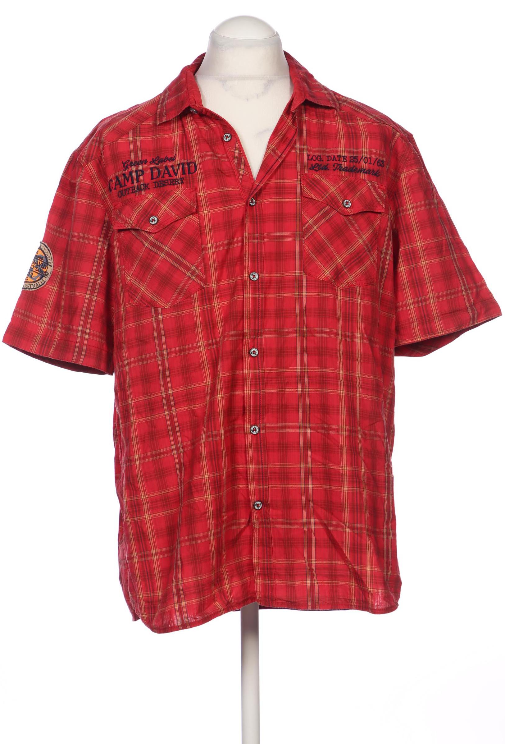 

Camp David Herren Hemd, rot, Gr. 54
