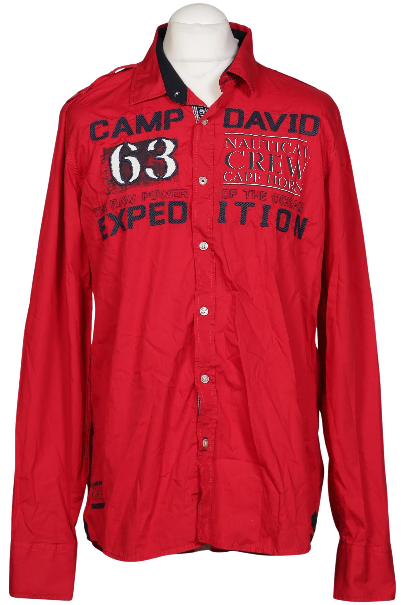 

Camp David Herren Hemd, rot, Gr. 52