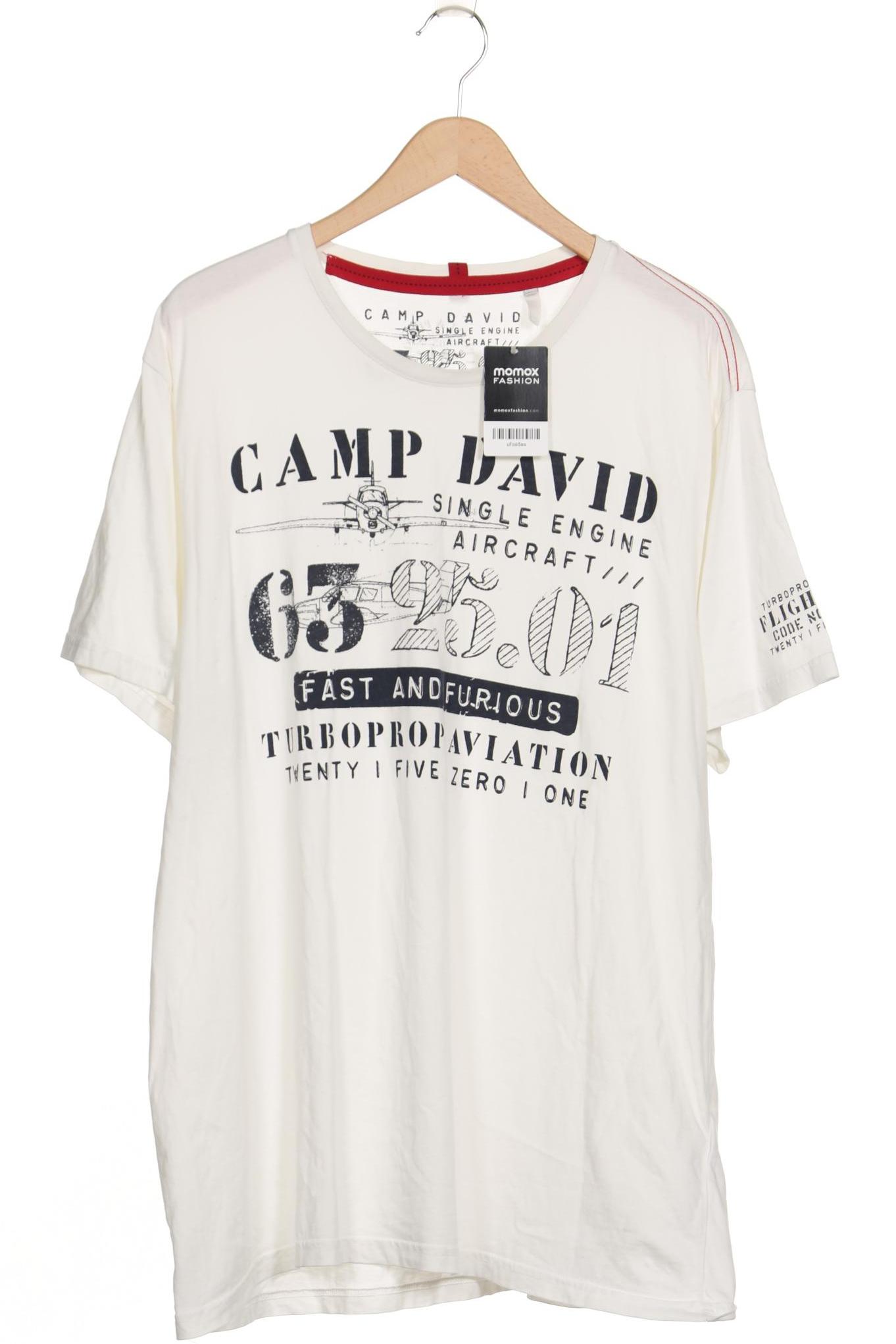 

Camp David Herren T-Shirt, weiß, Gr. 58