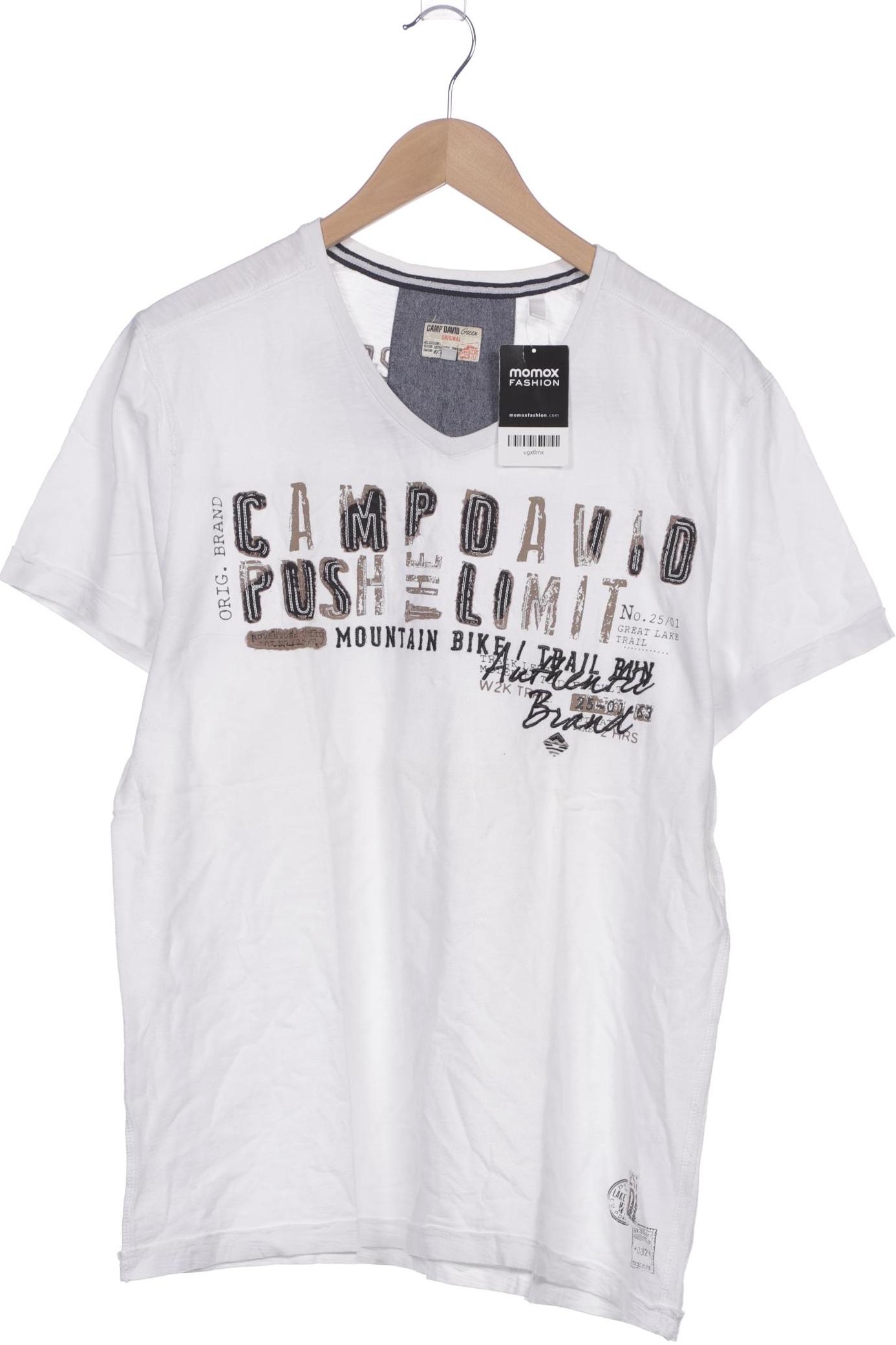 

Camp David Herren T-Shirt, weiß, Gr. 54