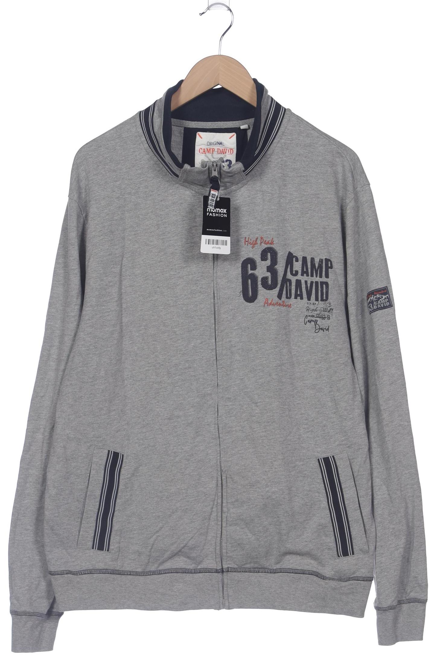 

Camp David Herren Sweatshirt, grau, Gr. 56