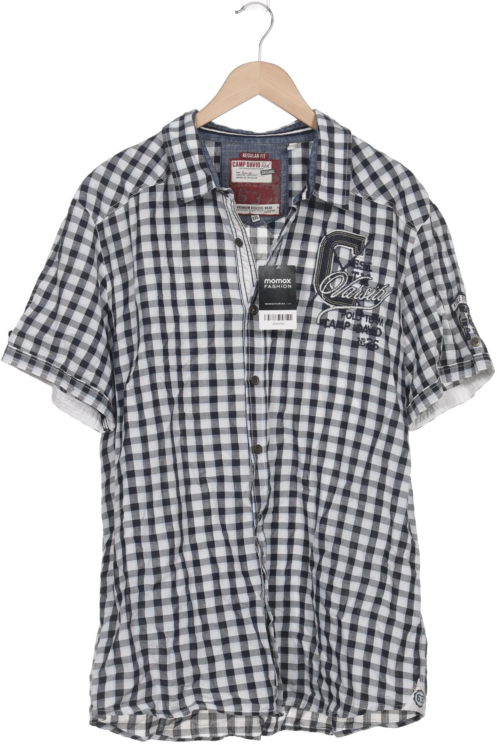 

Camp David Herren Hemd, marineblau, Gr. 56