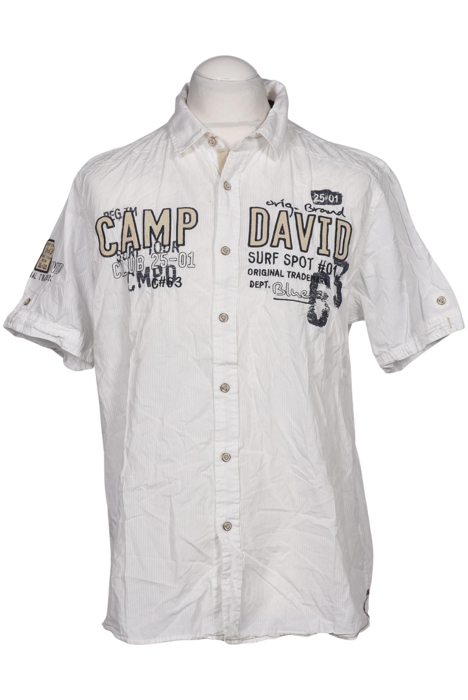 

Camp David Herren Hemd, weiß, Gr. 48