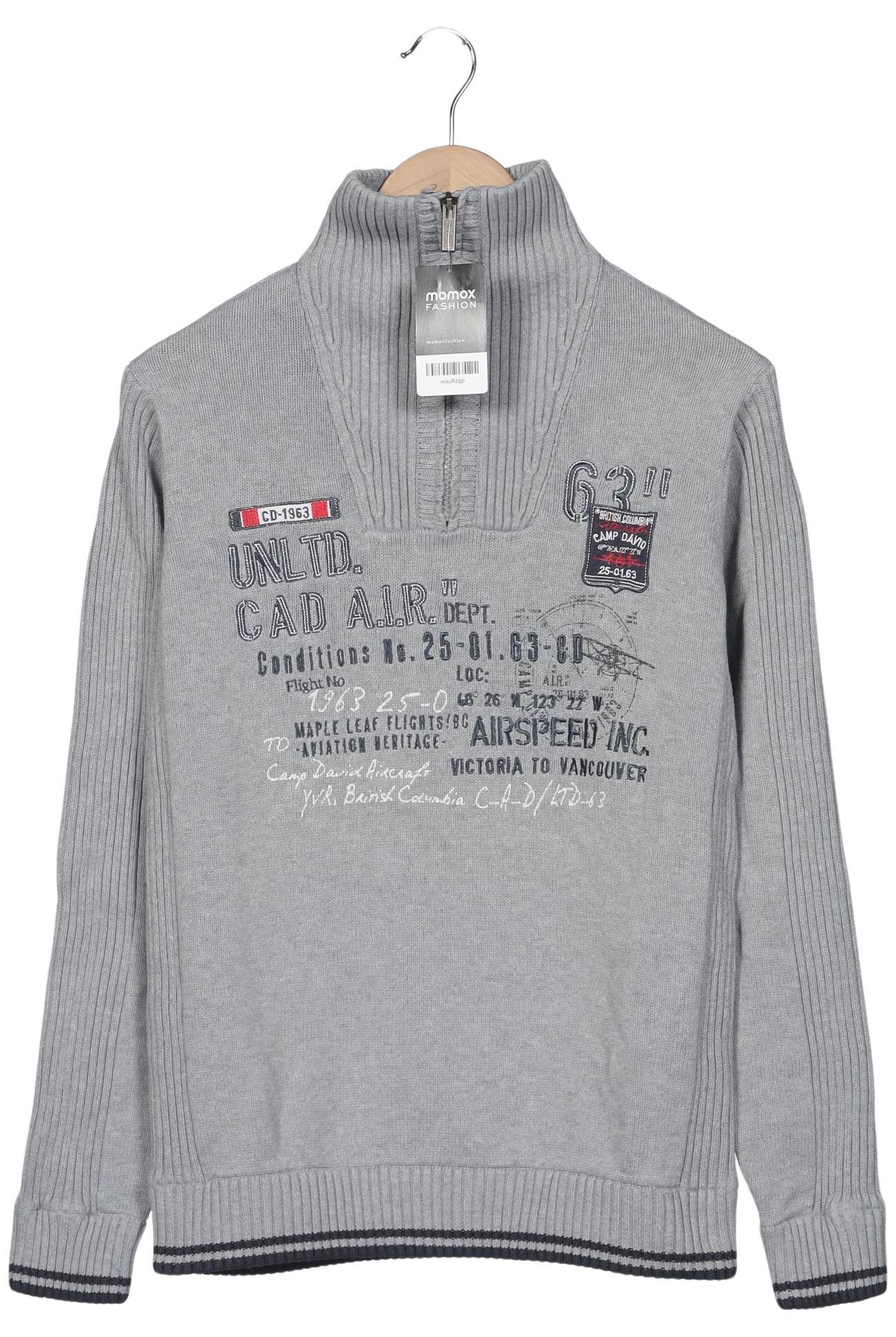 

Camp David Herren Pullover, grau, Gr. 48