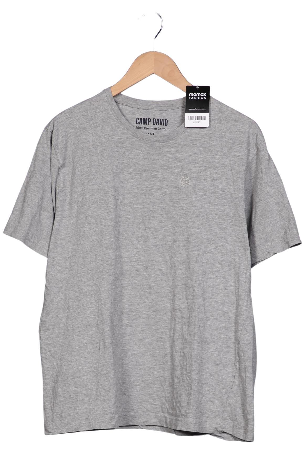 

Camp David Herren T-Shirt, grau, Gr. 56