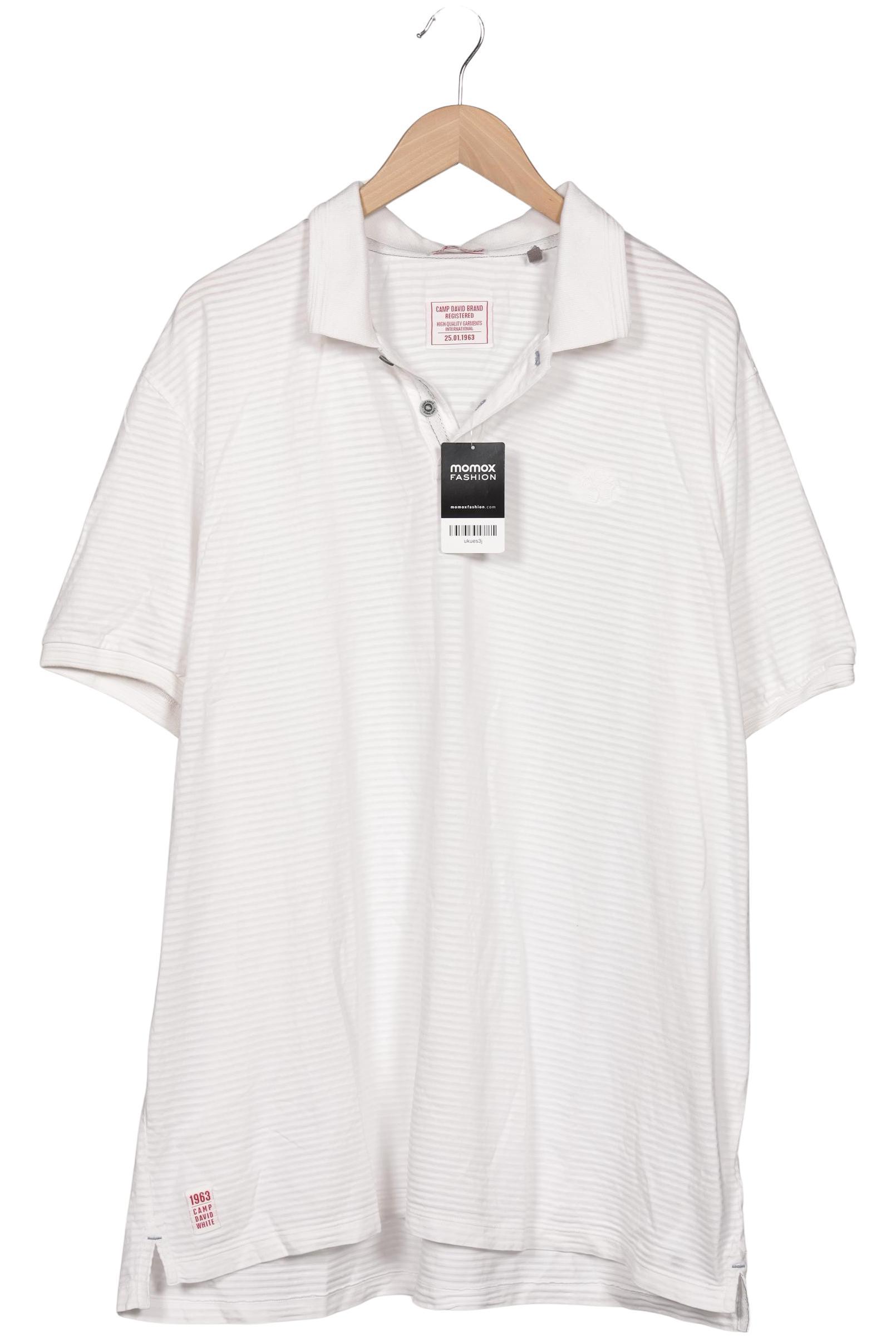 

Camp David Herren Poloshirt, weiß, Gr. 58