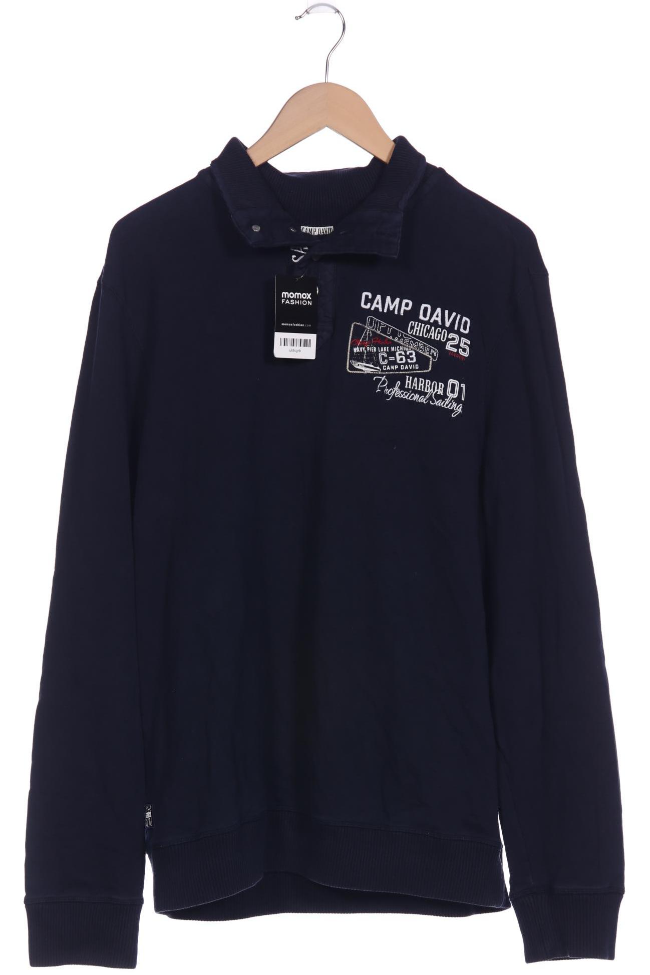 

Camp David Herren Sweatshirt, marineblau, Gr. 52