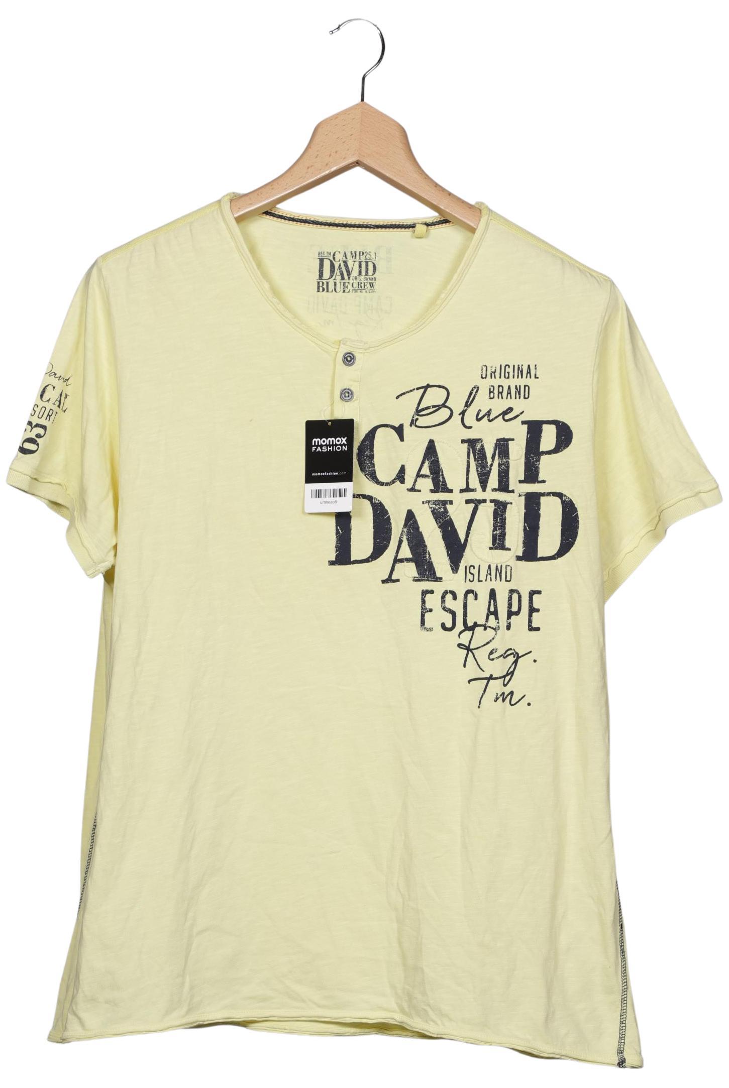 

Camp David Herren T-Shirt, gelb, Gr. 56