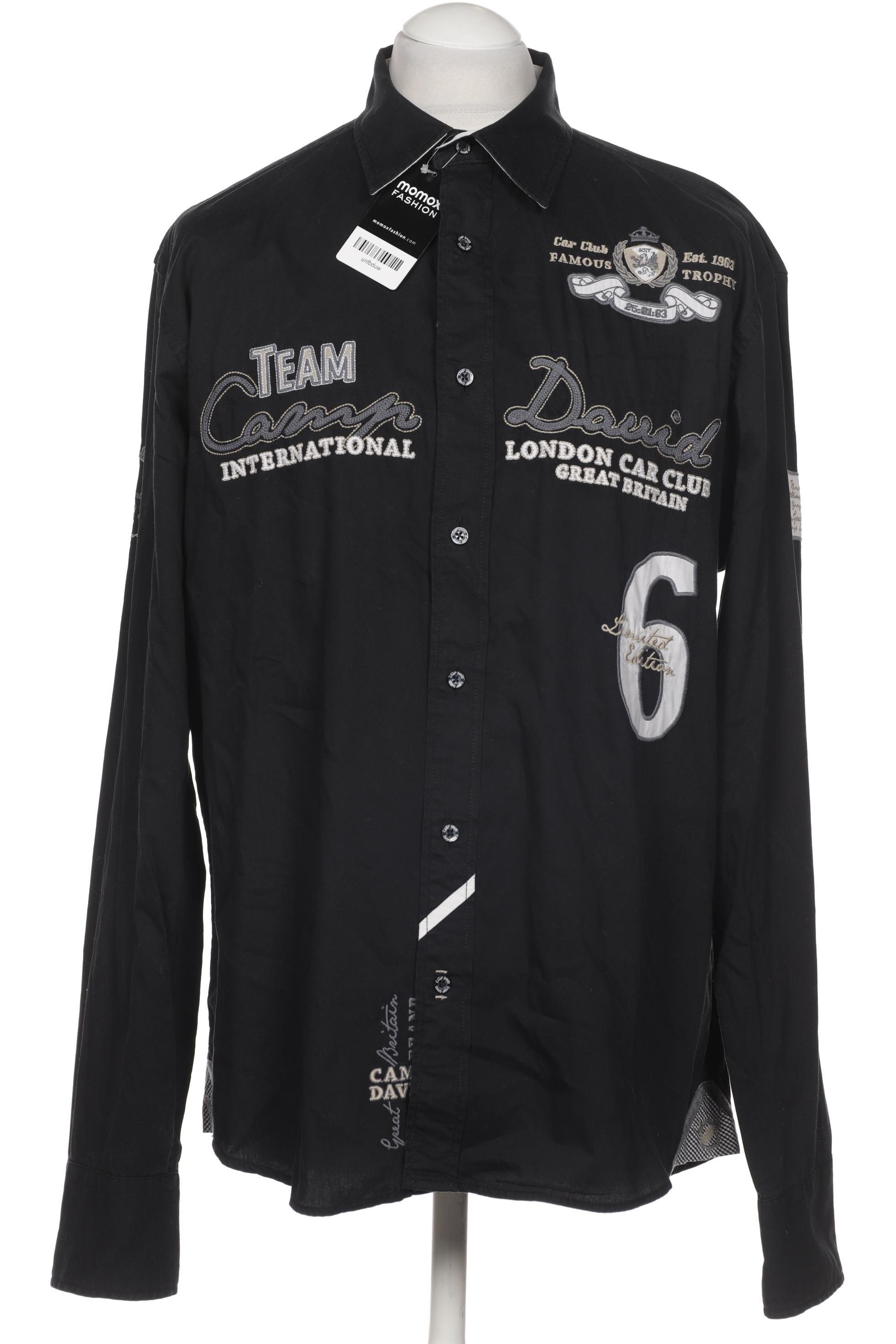 

Camp David Herren Hemd, schwarz, Gr. 54