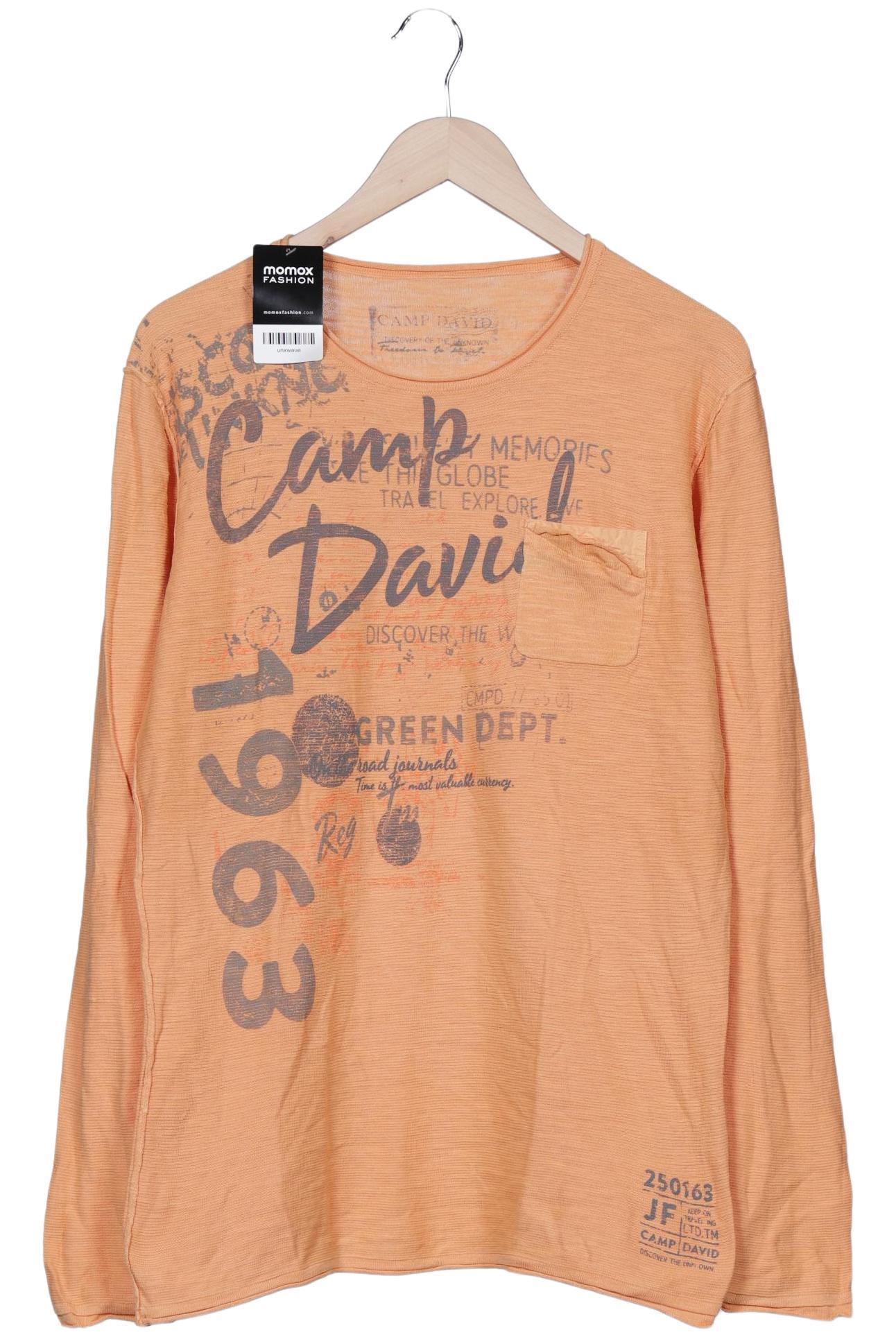 

Camp David Herren Pullover, orange, Gr. 52