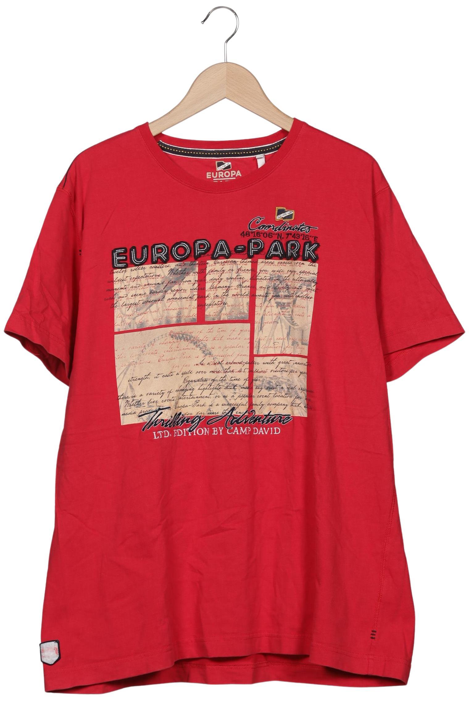 

Camp David Herren T-Shirt, rot, Gr. 56