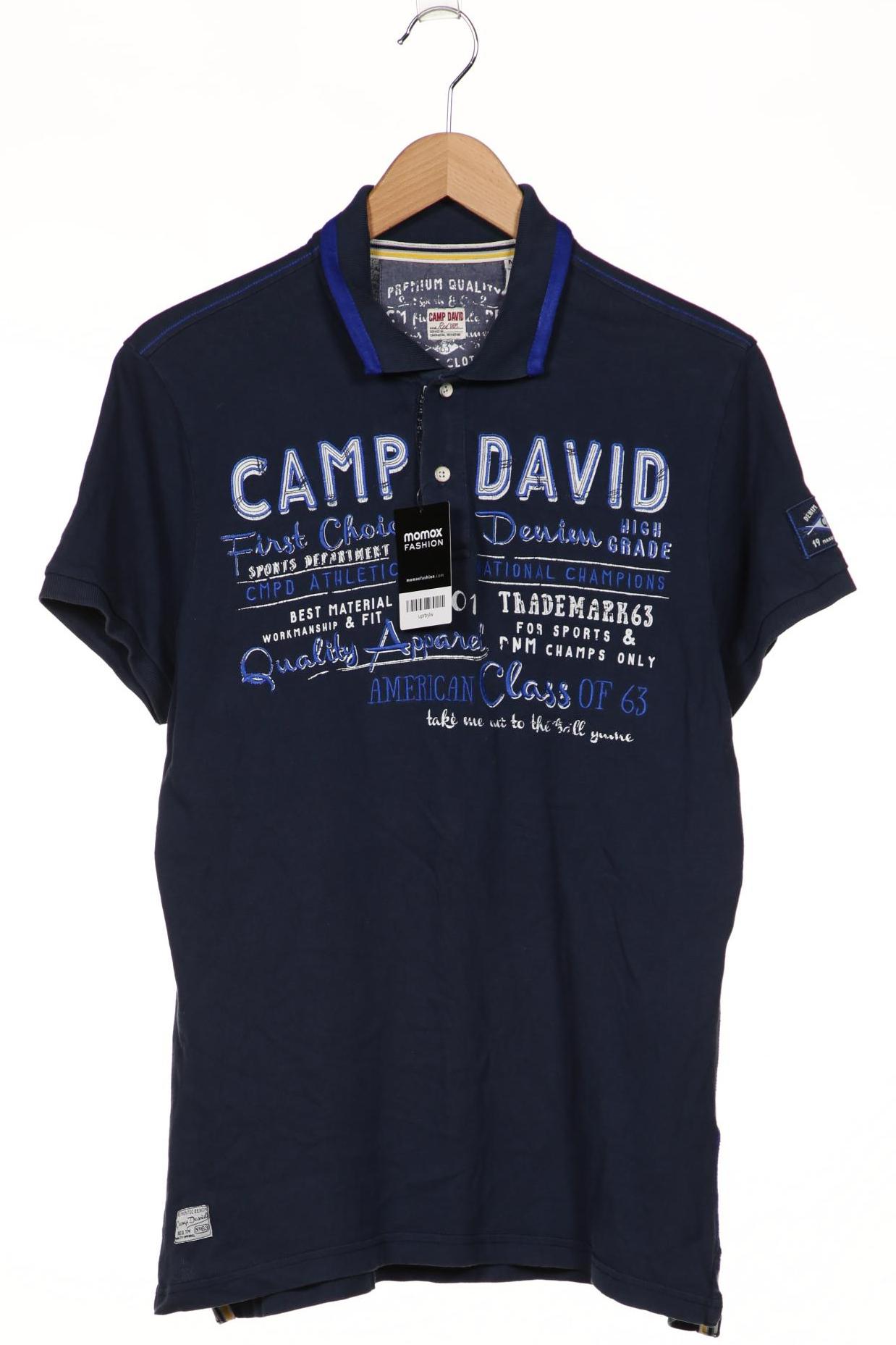 

Camp David Herren Poloshirt, blau