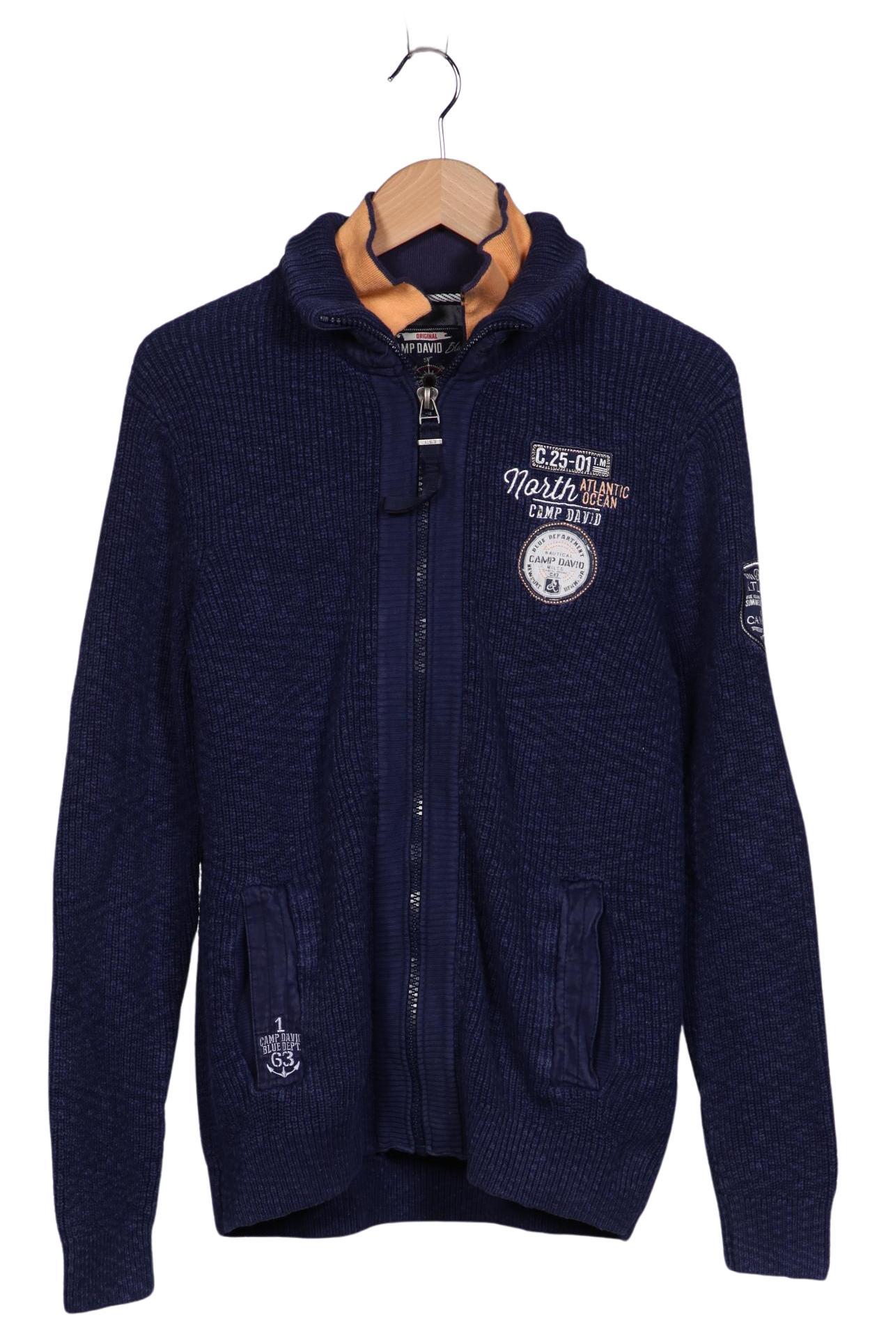 

Camp David Herren Strickjacke, marineblau, Gr. 64