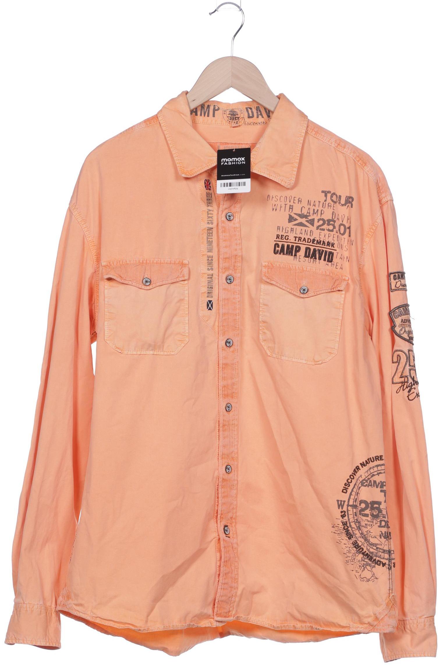 

Camp David Herren Hemd, orange, Gr. 56