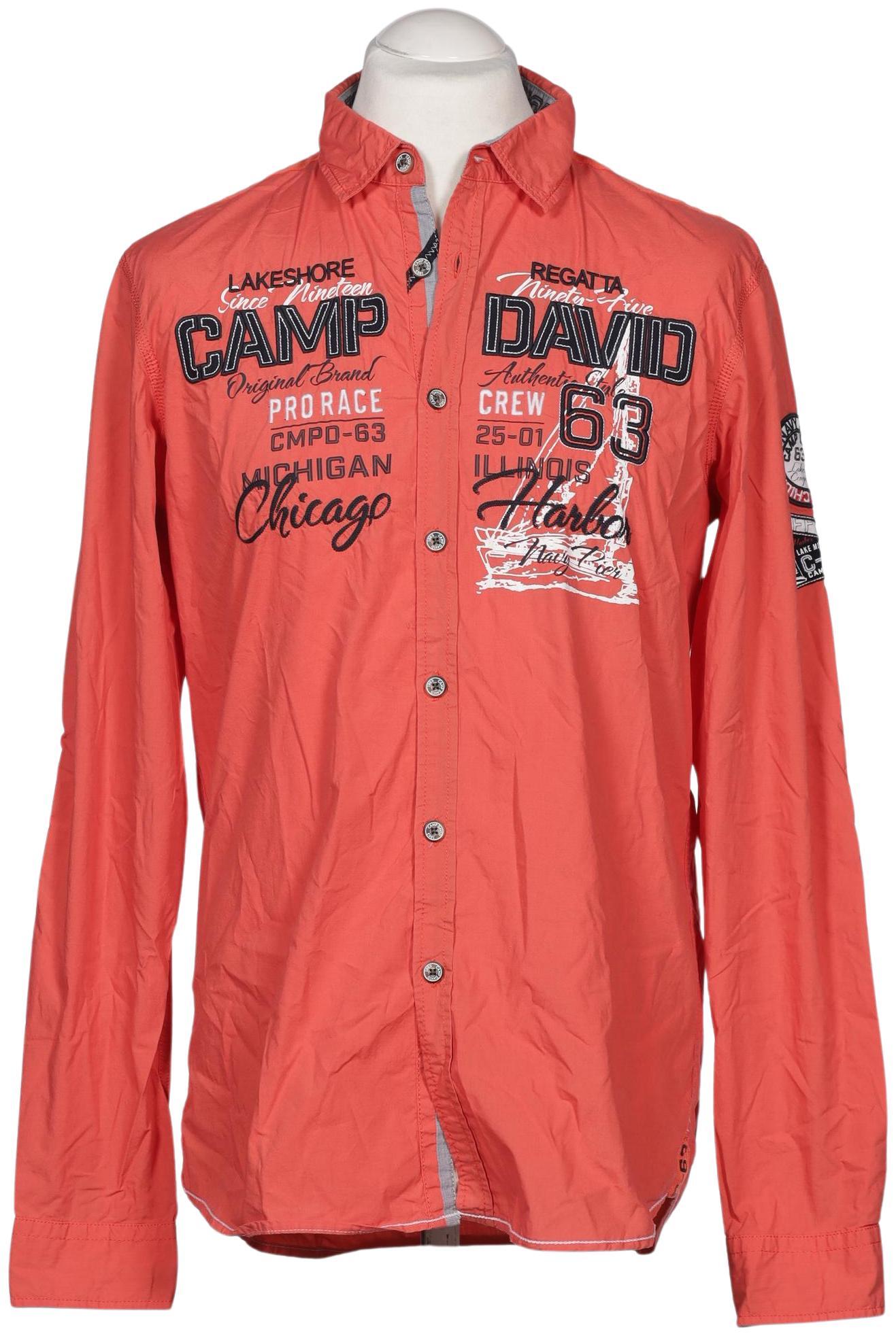 

Camp David Herren Hemd, rot, Gr. 48