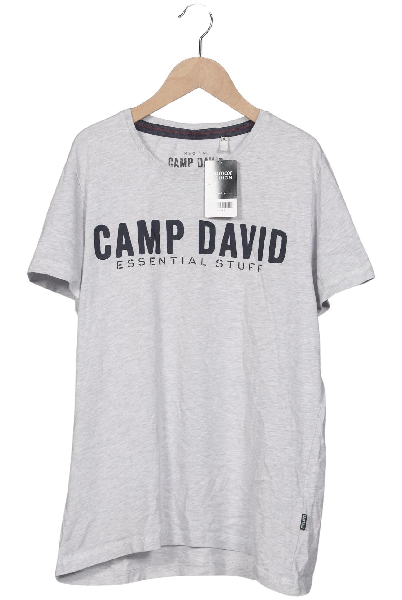 

Camp David Herren T-Shirt, grau, Gr. 46