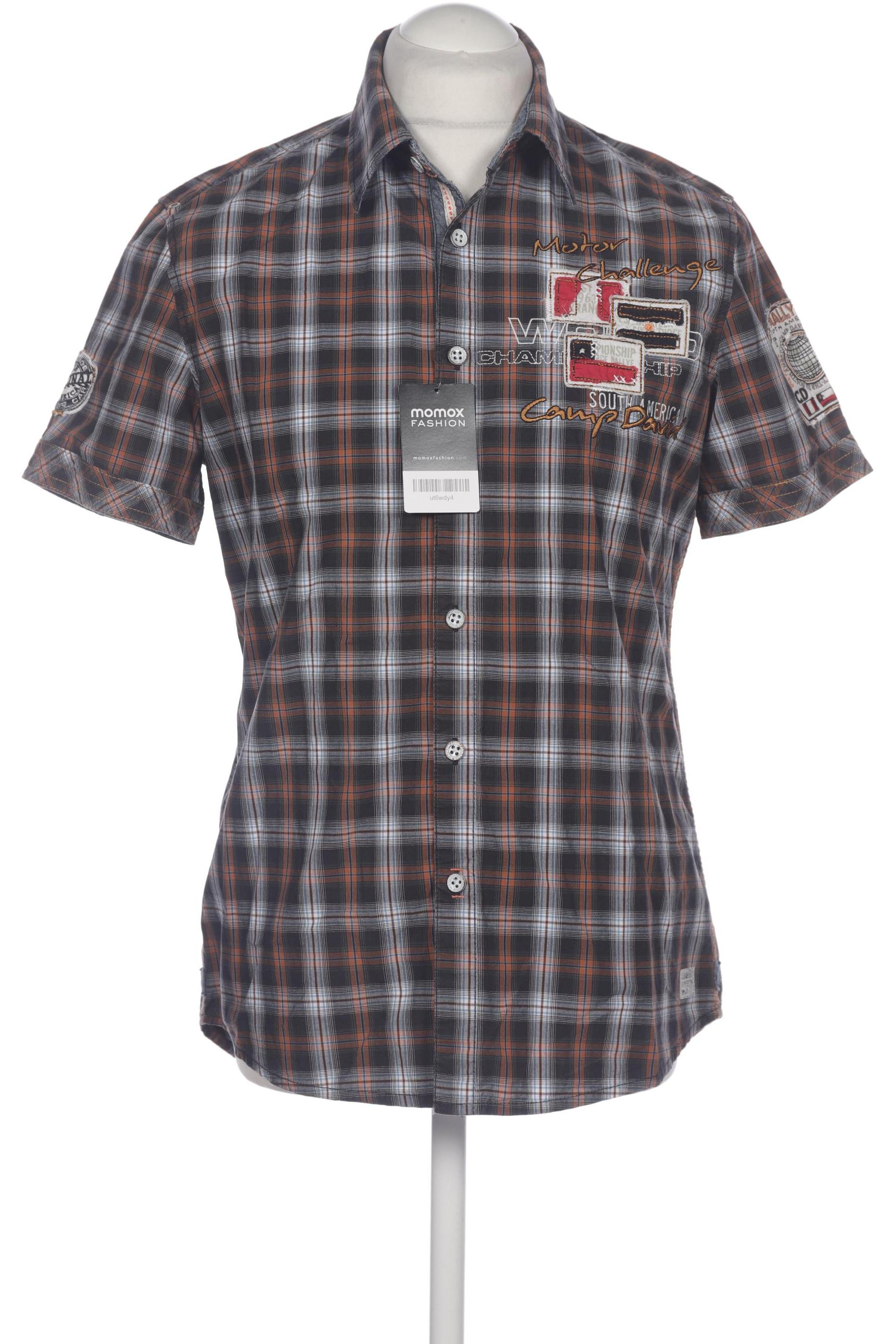 

Camp David Herren Hemd, schwarz, Gr. 46