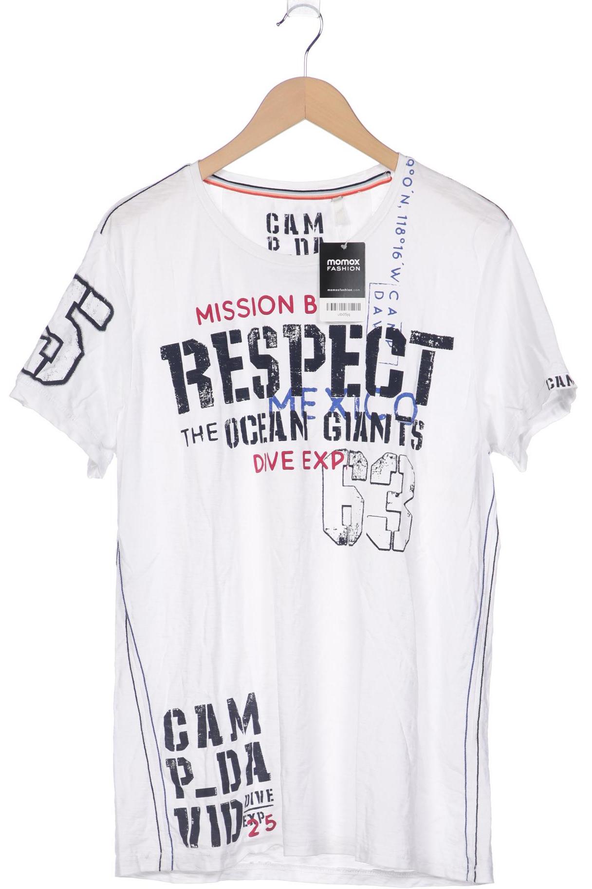 

Camp David Herren T-Shirt, weiß