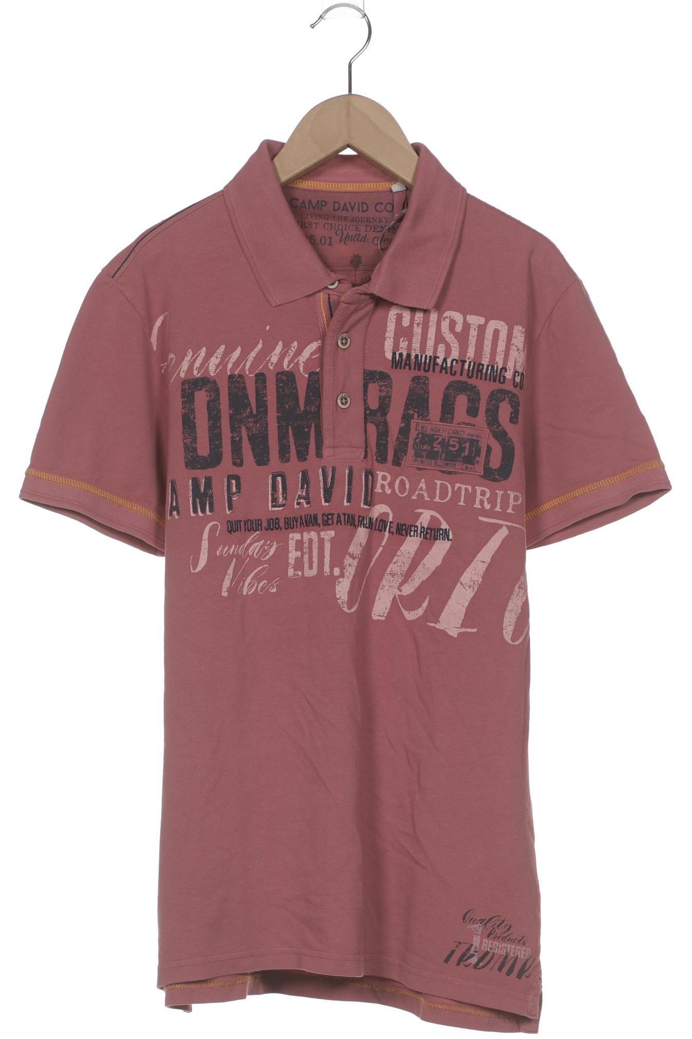 

Camp David Herren Poloshirt, pink, Gr. 46