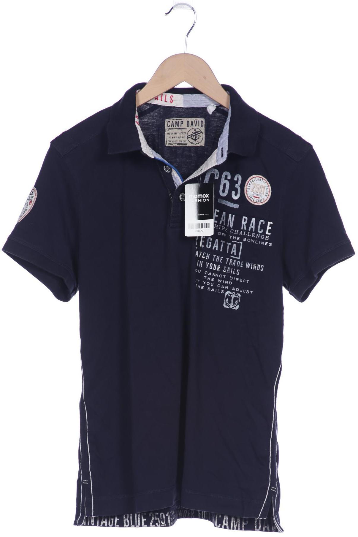 

Camp David Herren Poloshirt, marineblau, Gr. 48