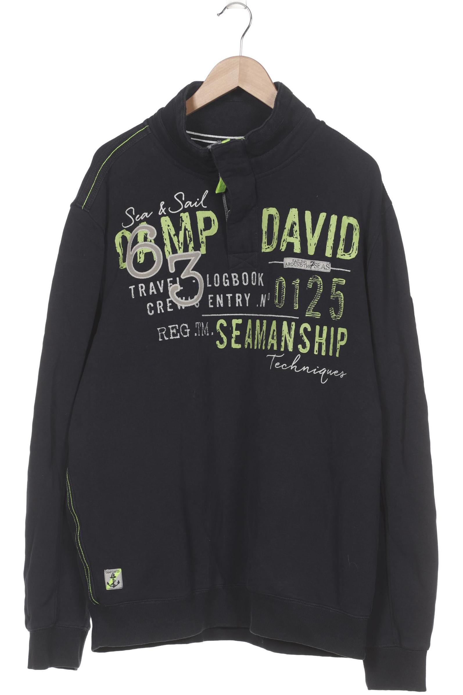

Camp David Herren Sweatshirt, marineblau, Gr. 58