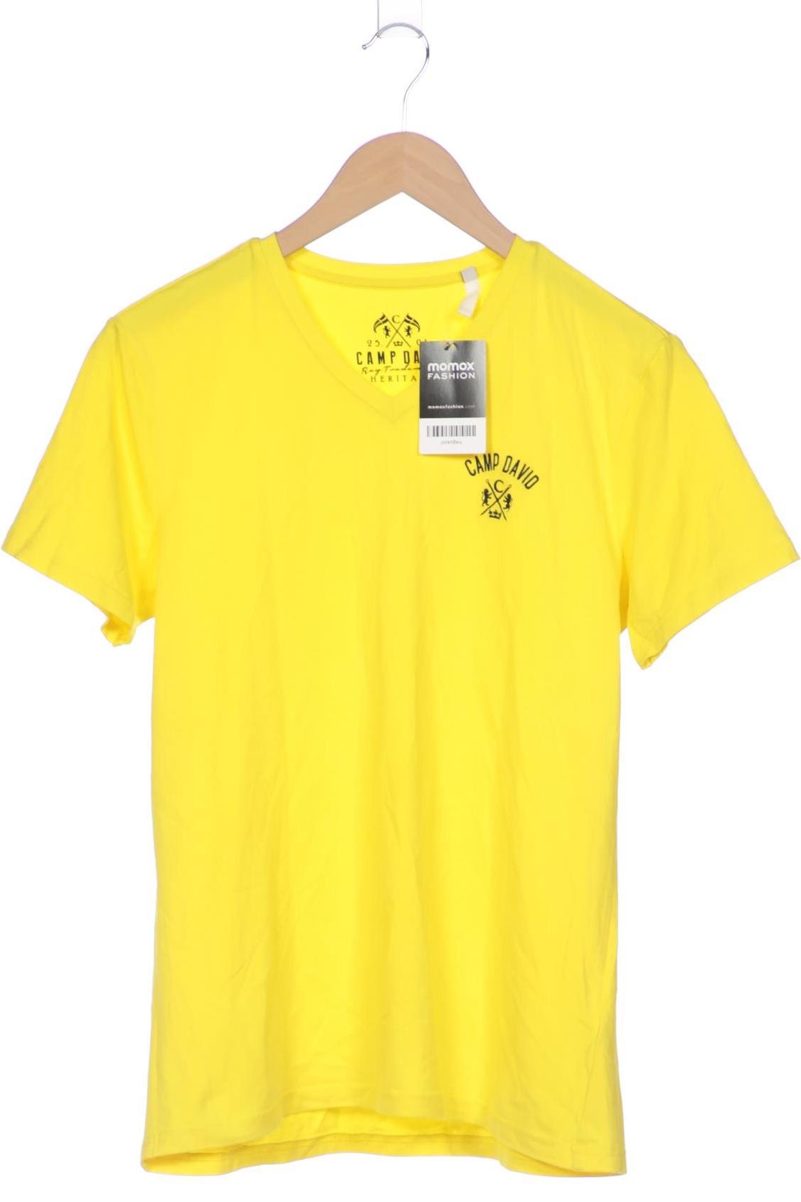 

Camp David Herren T-Shirt, gelb, Gr. 48