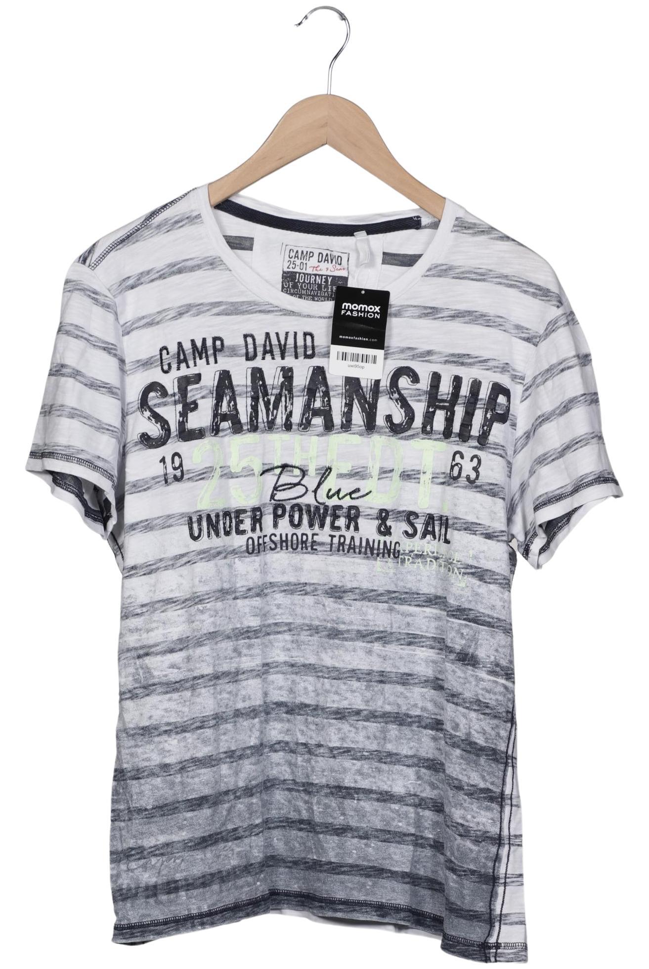 

Camp David Herren T-Shirt, grau, Gr. 52