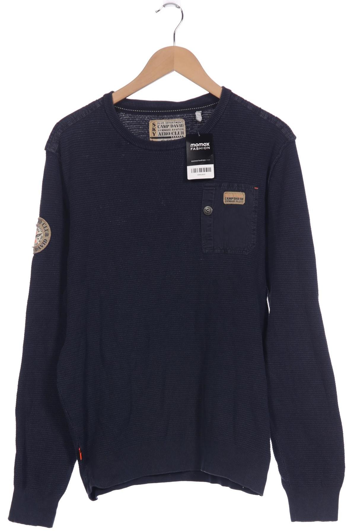 

Camp David Herren Pullover, marineblau, Gr. 56