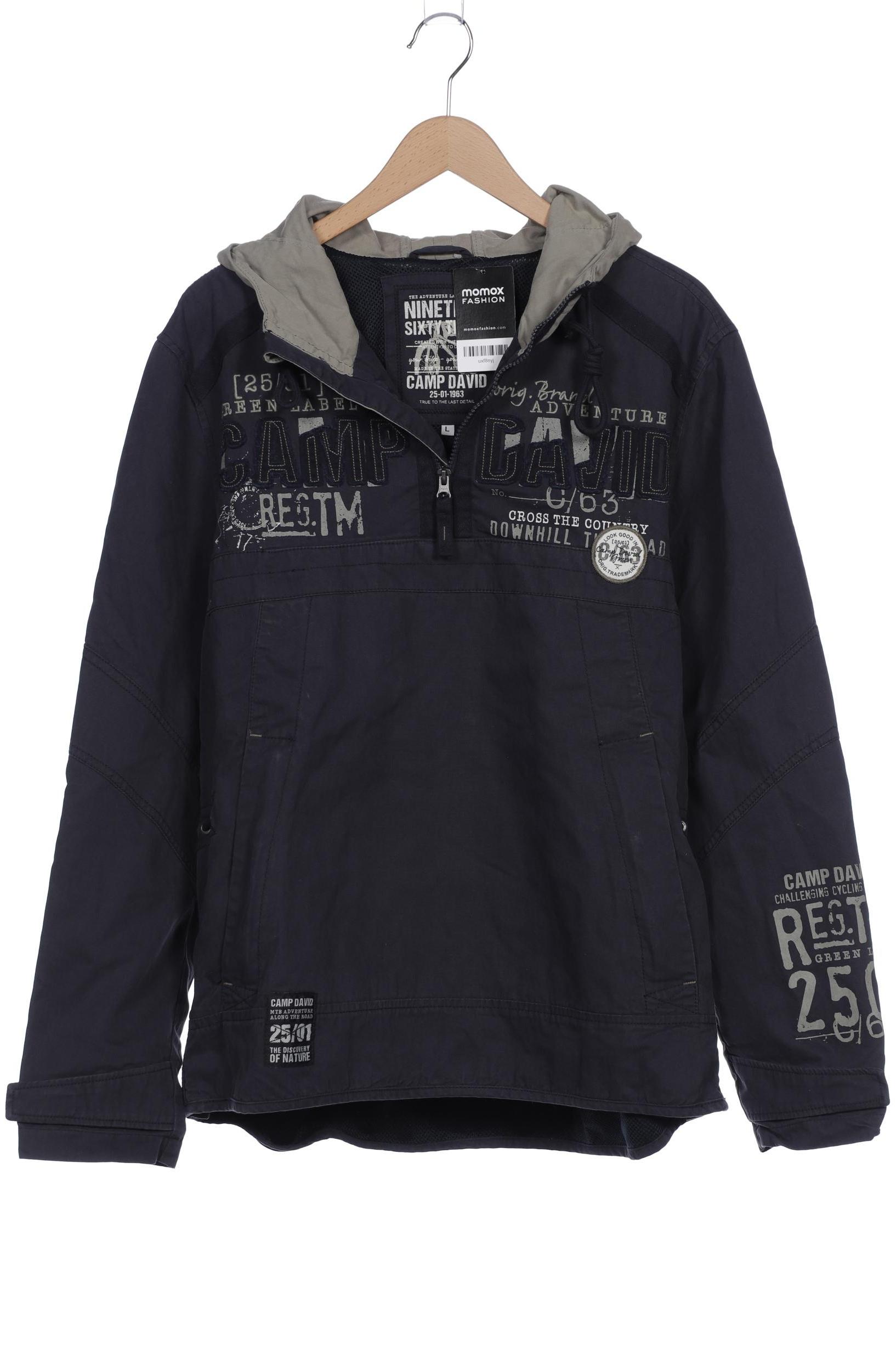 

Camp David Herren Kapuzenpullover, marineblau, Gr. 52