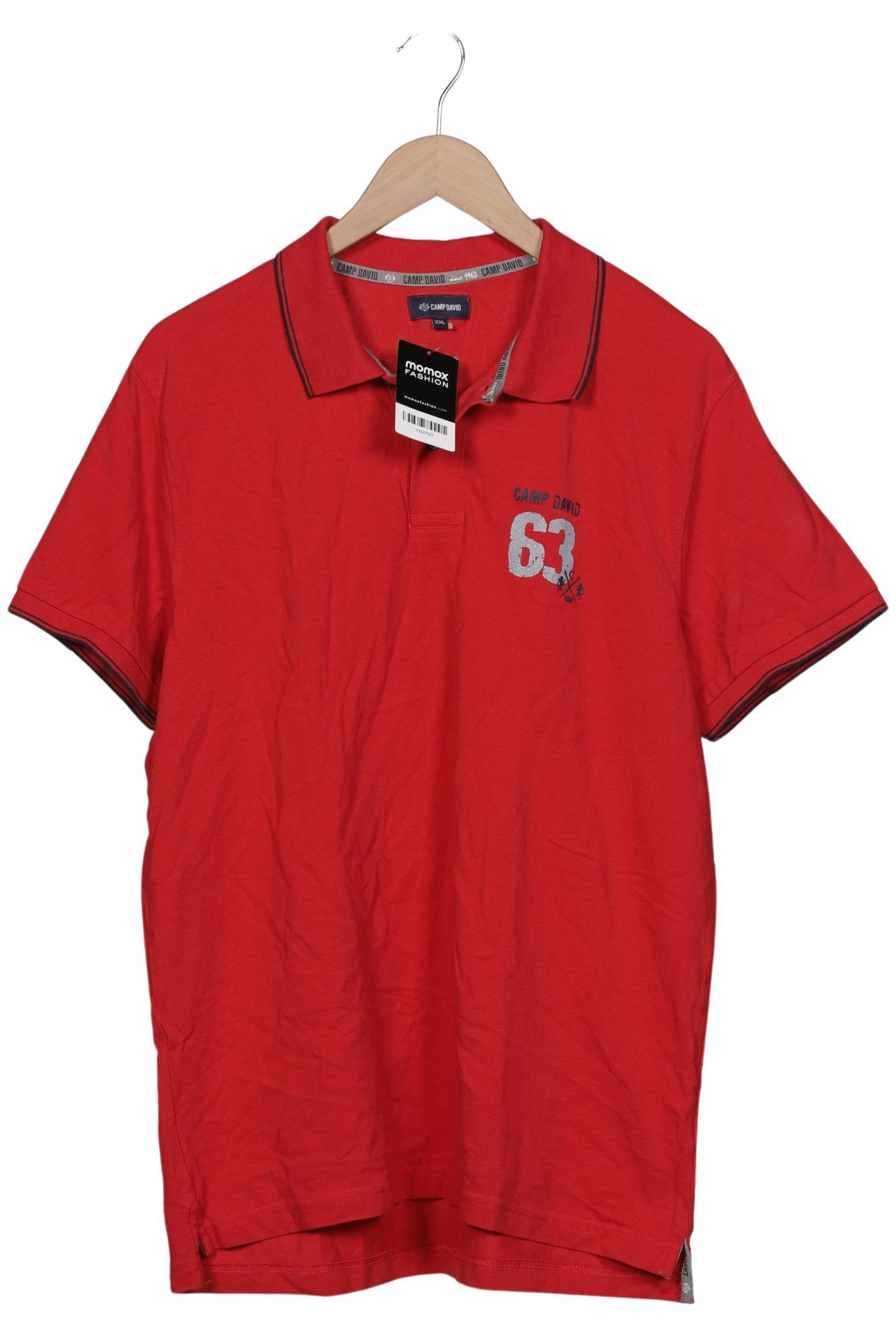 

Camp David Herren Poloshirt, rot, Gr. 56