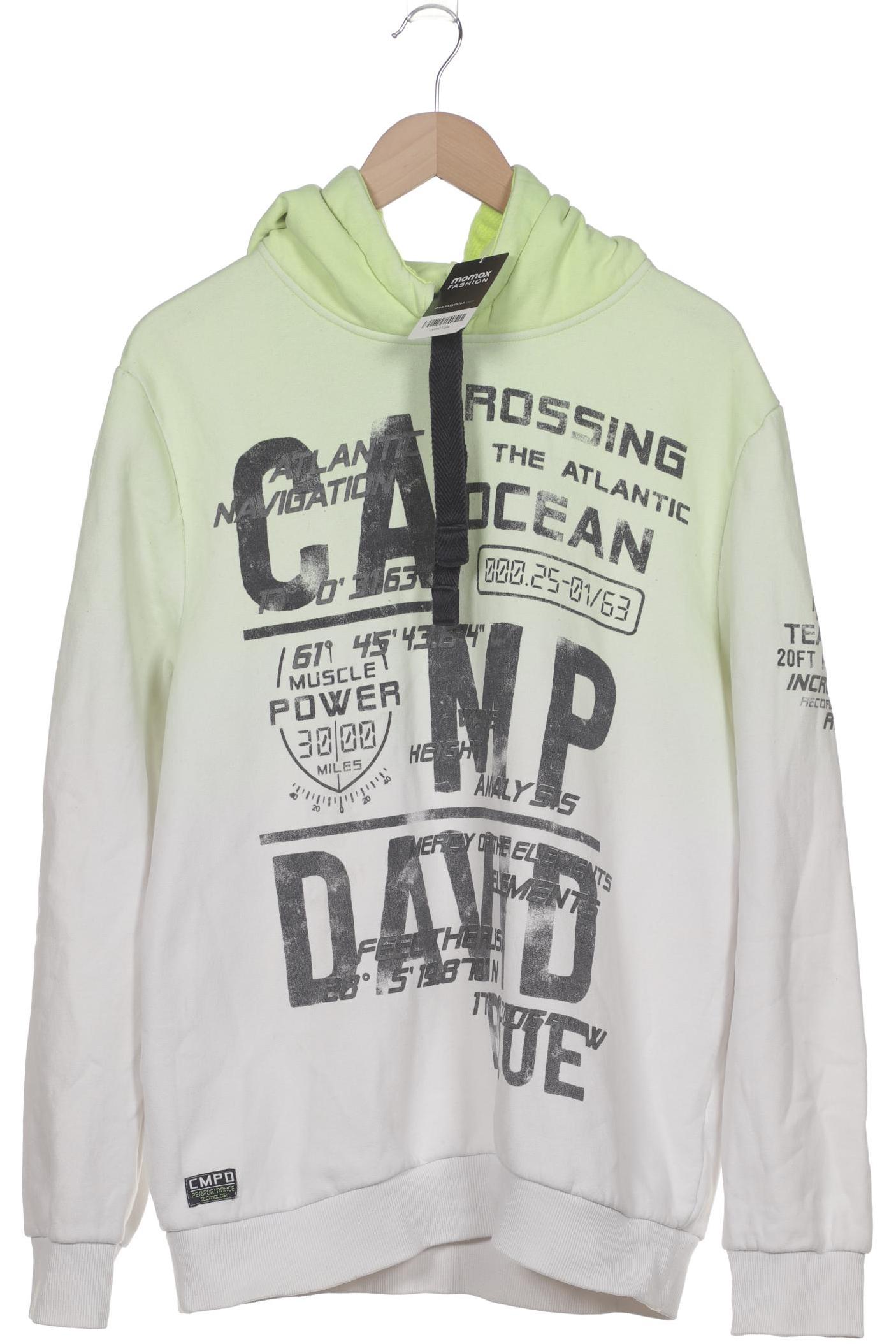 

Camp David Herren Kapuzenpullover, weiß, Gr. 54