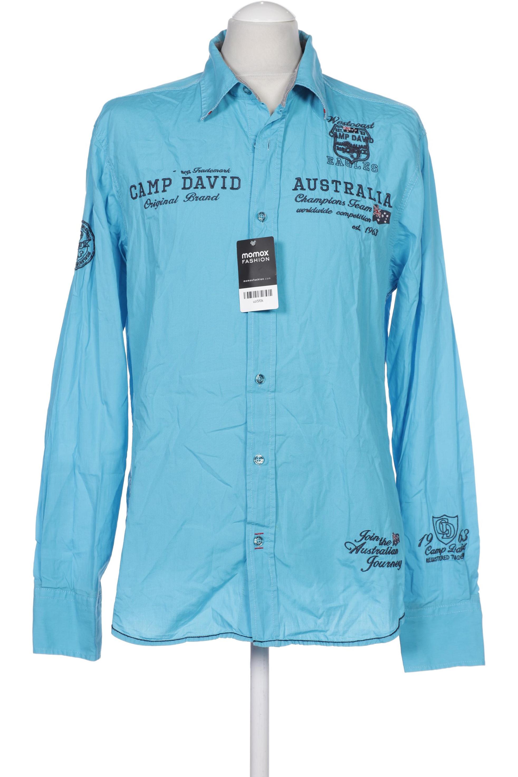 

Camp David Herren Hemd, blau, Gr. 52