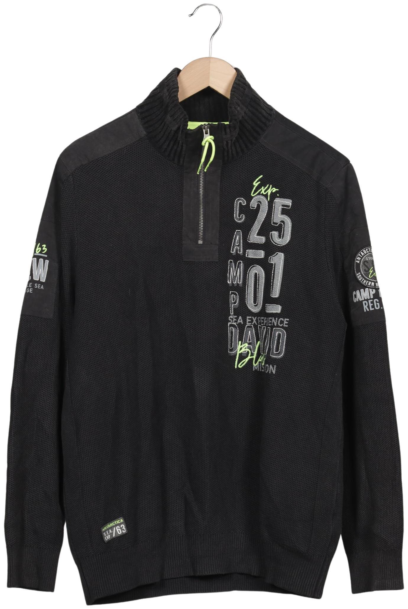 Thumbnail - Camp David Herren Pullover, schwarz, Gr. 52