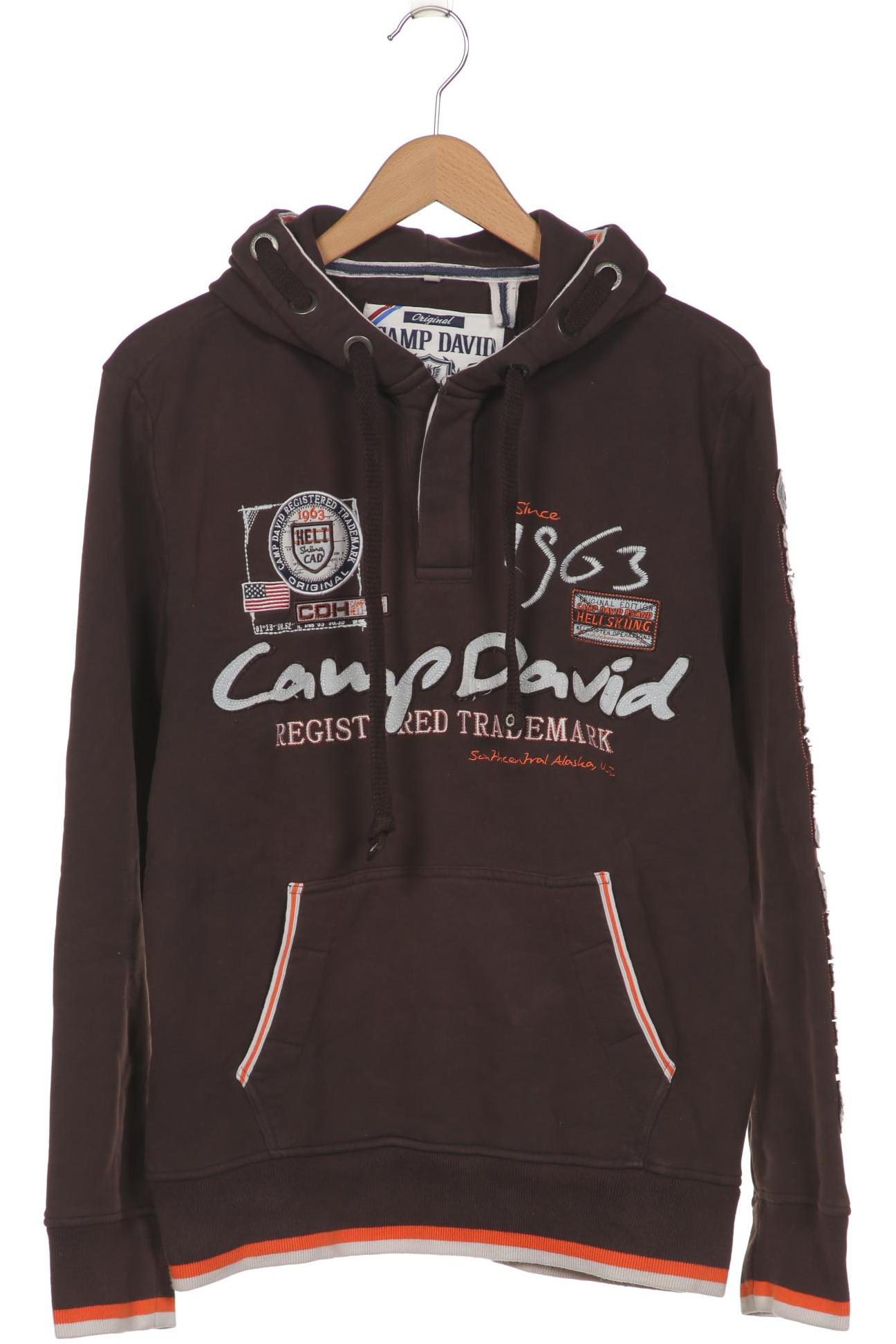 

Camp David Herren Kapuzenpullover, braun