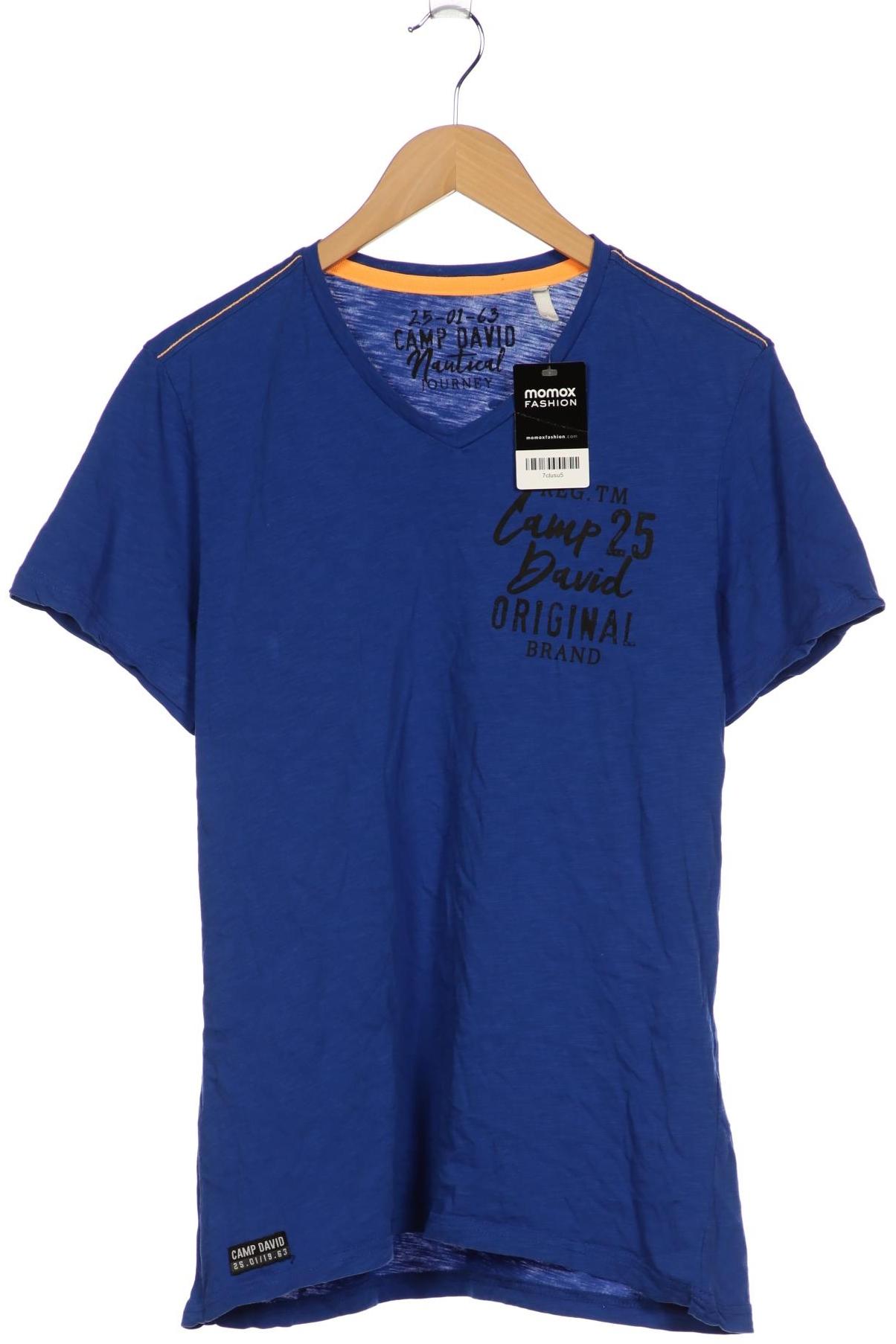 

Camp David Herren T-Shirt, blau, Gr. 52