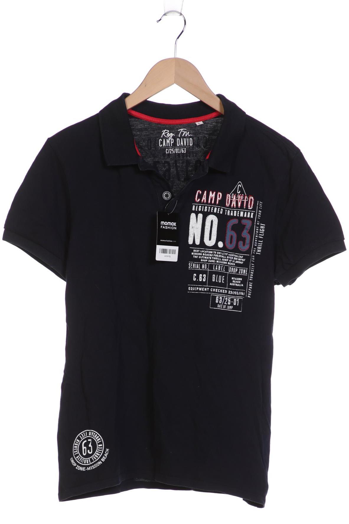 

Camp David Herren Poloshirt, marineblau, Gr. 52