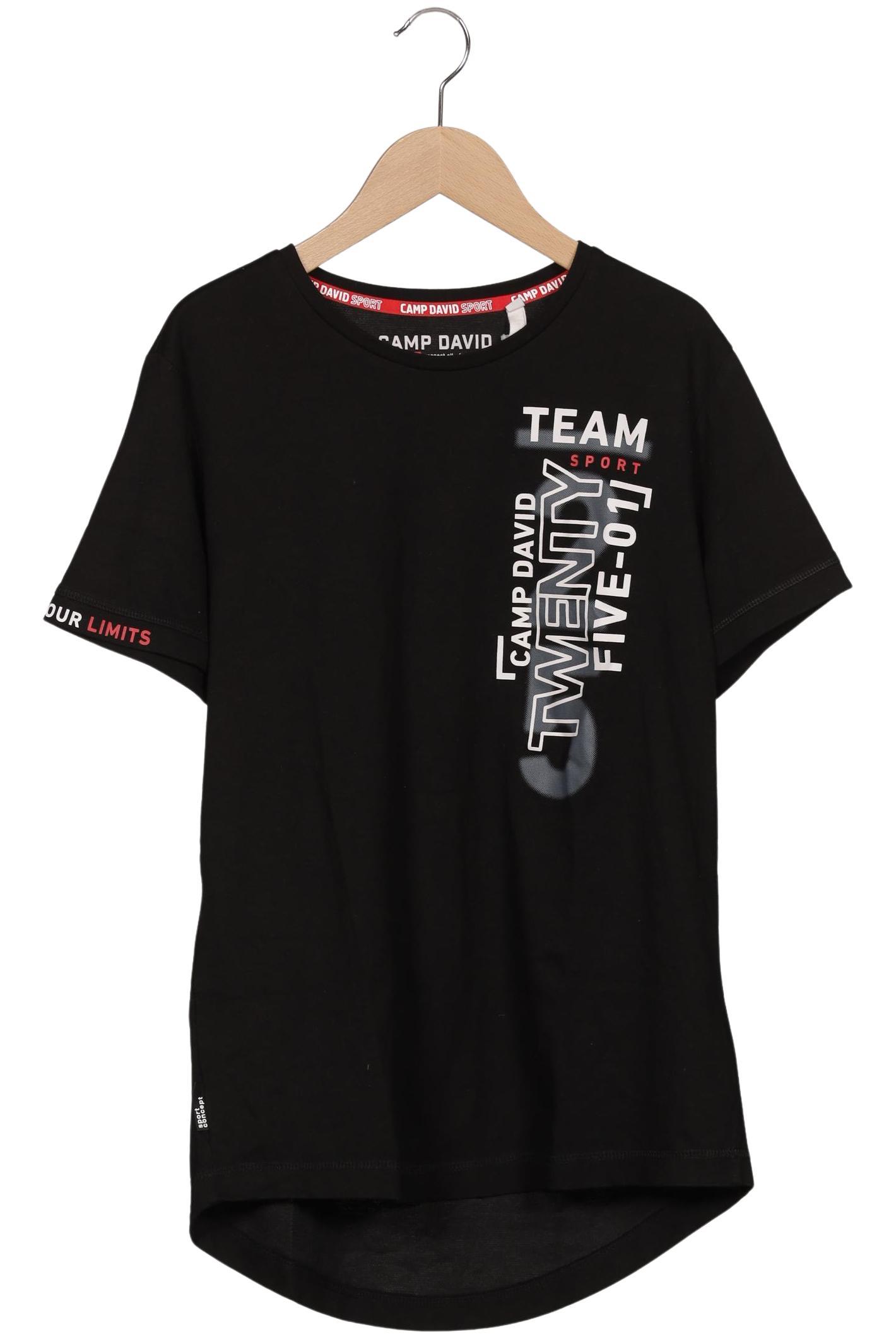 

Camp David Herren T-Shirt, schwarz, Gr. 46