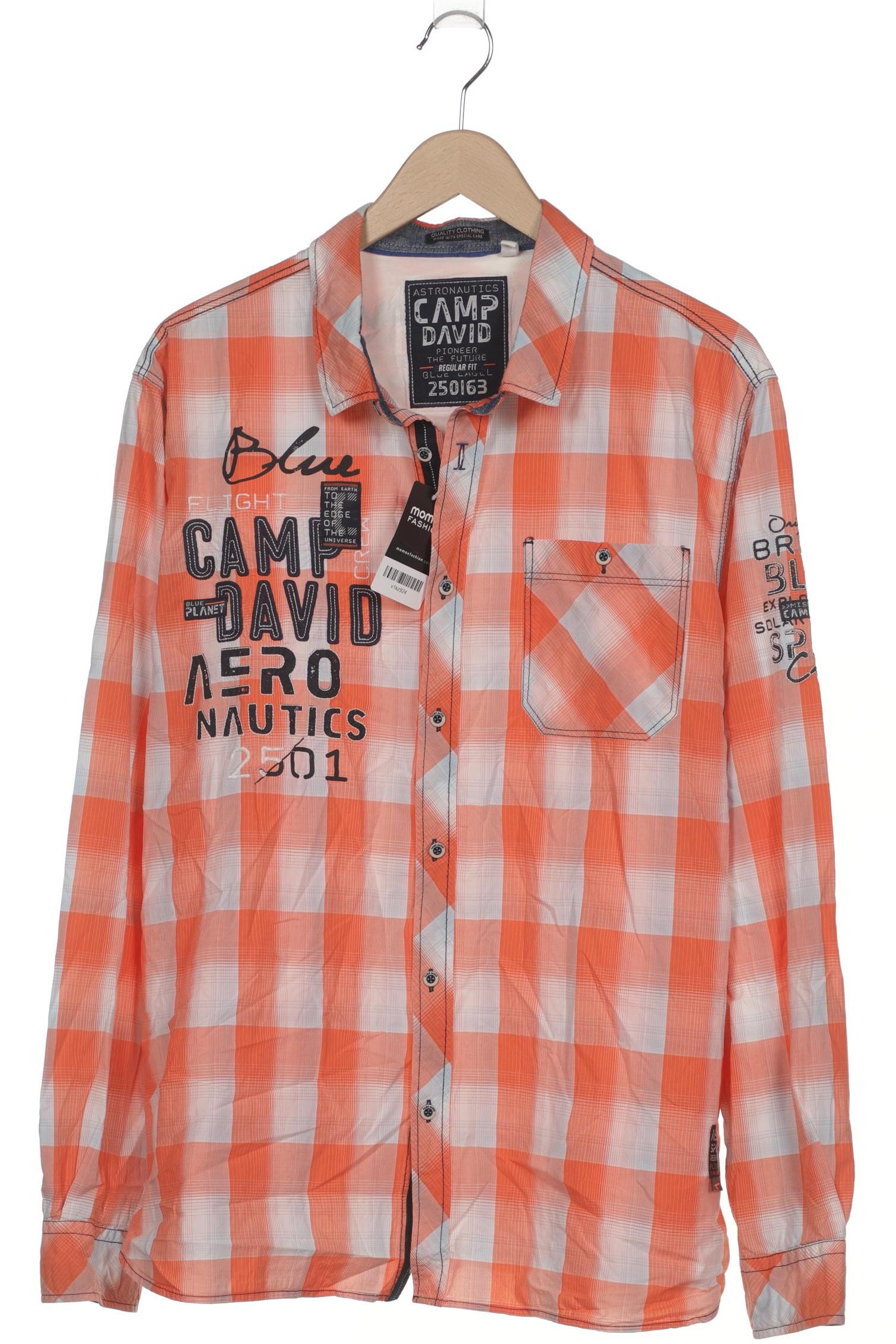 

Camp David Herren Hemd, orange, Gr. 56