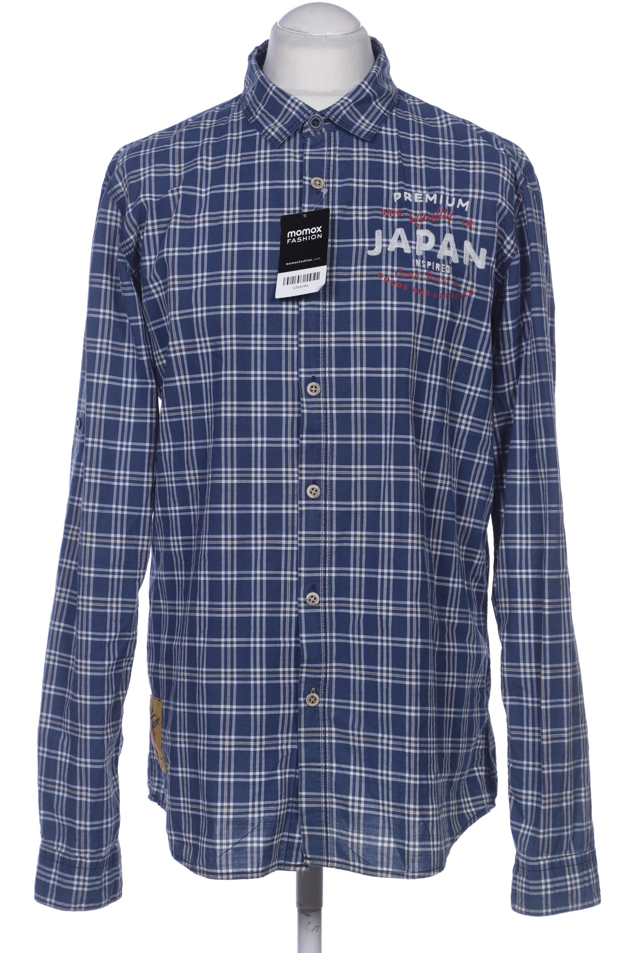 

Camp David Herren Hemd, blau, Gr. 52