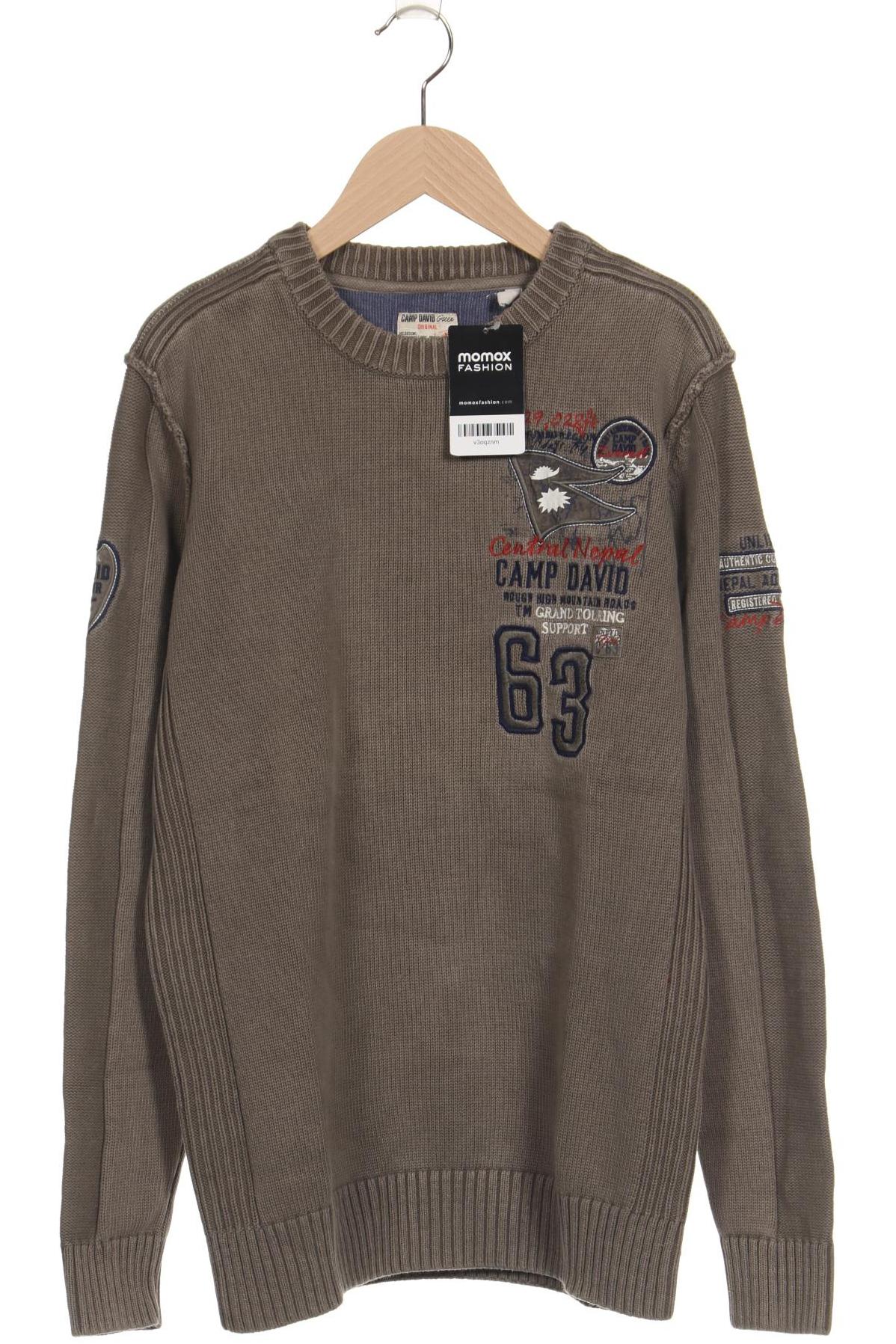 

Camp David Herren Pullover, grau, Gr. 48