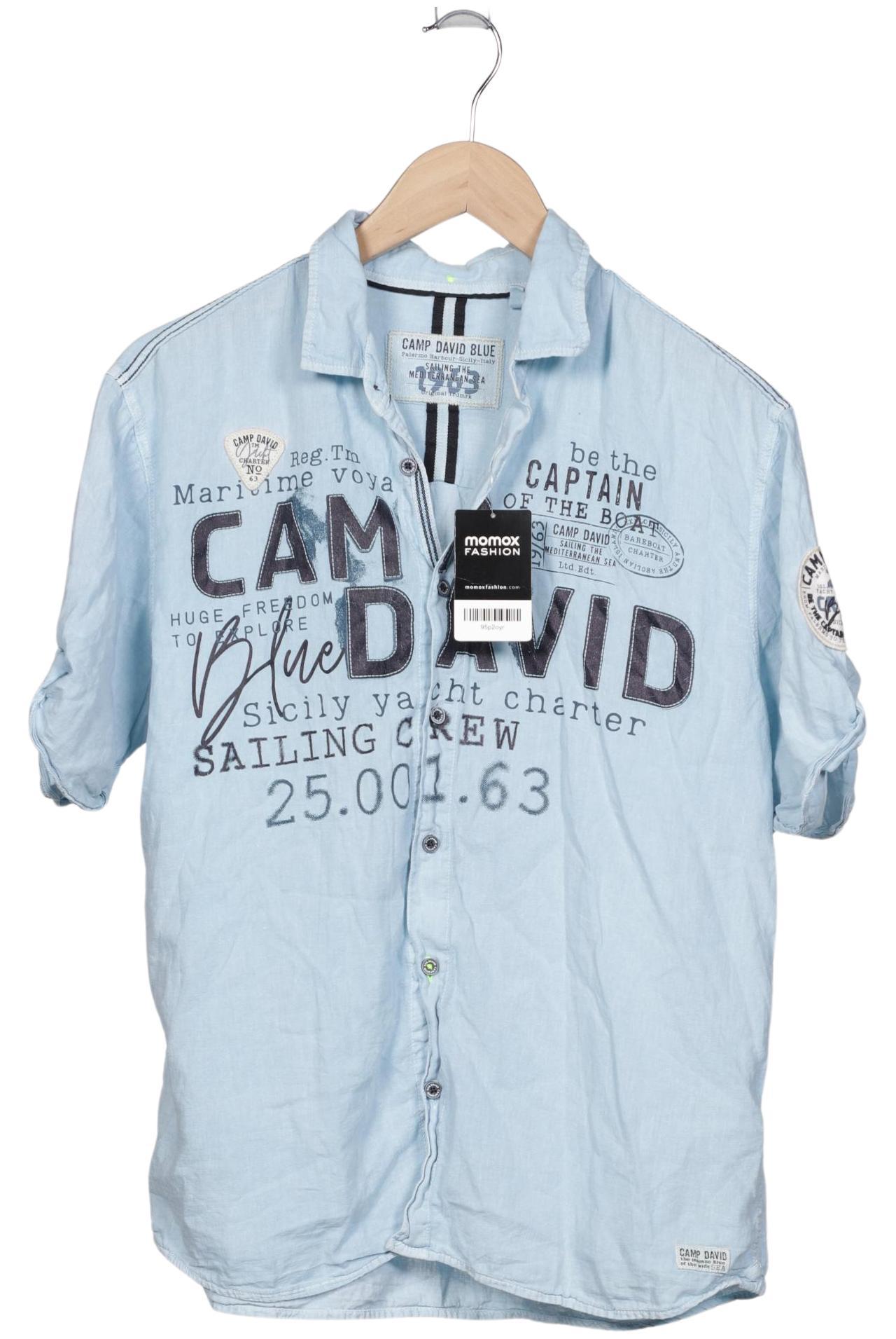 

Camp David Herren Hemd, hellblau, Gr. 46
