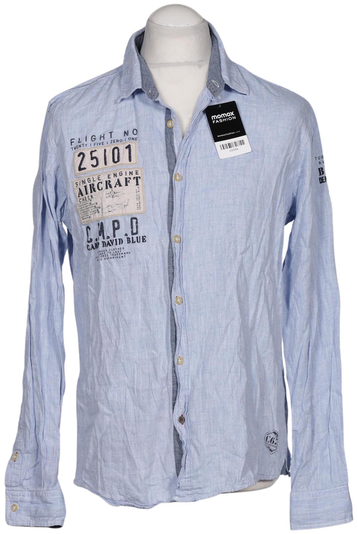 

Camp David Herren Hemd, blau, Gr. 52