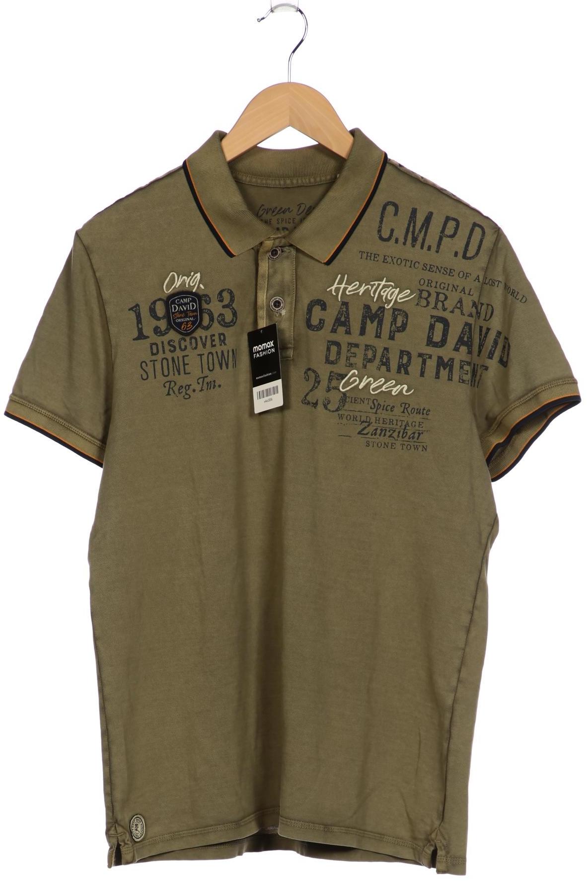 

Camp David Herren Poloshirt, grün, Gr. 48