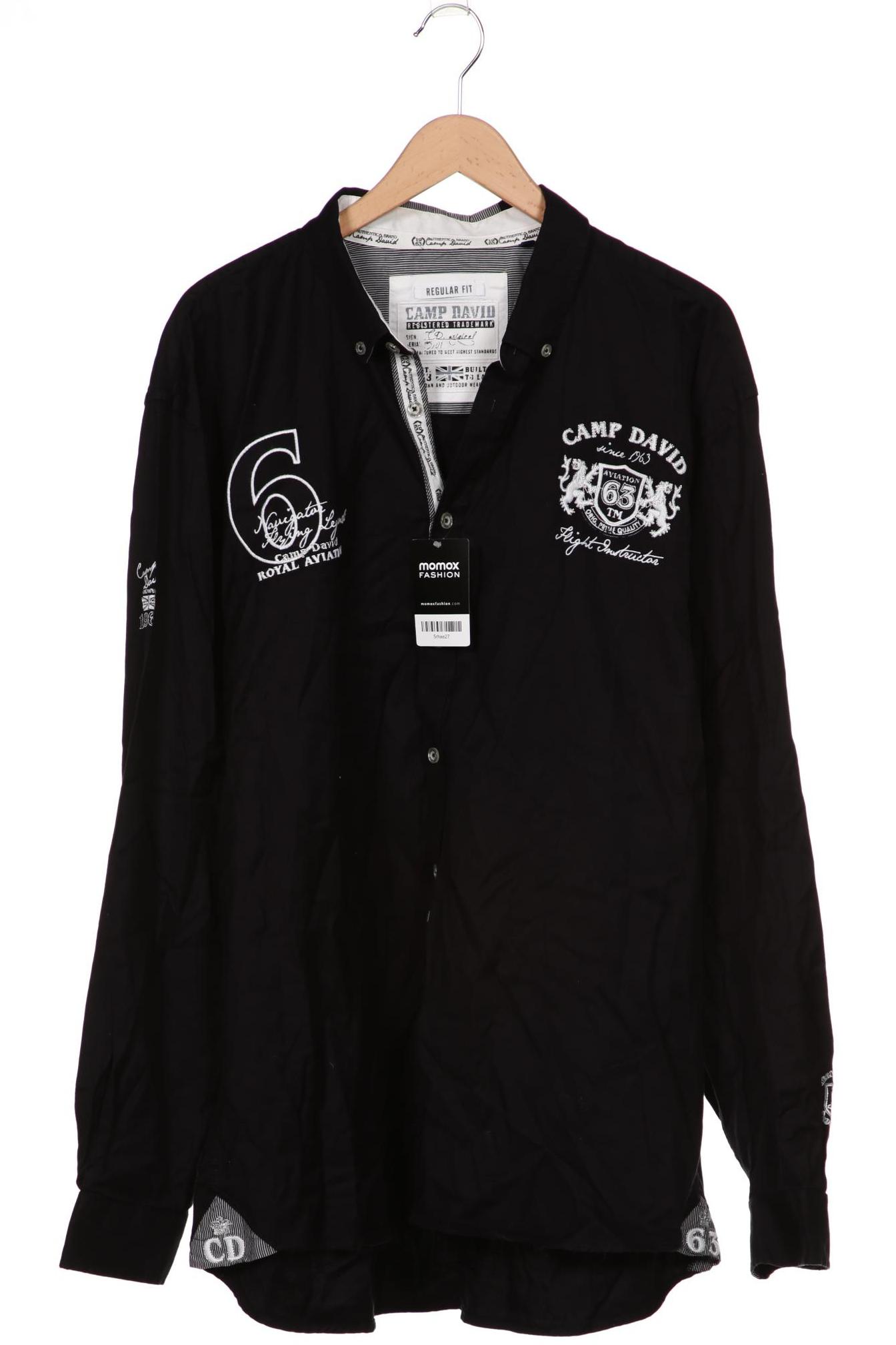 

Camp David Herren Hemd, schwarz, Gr. 58