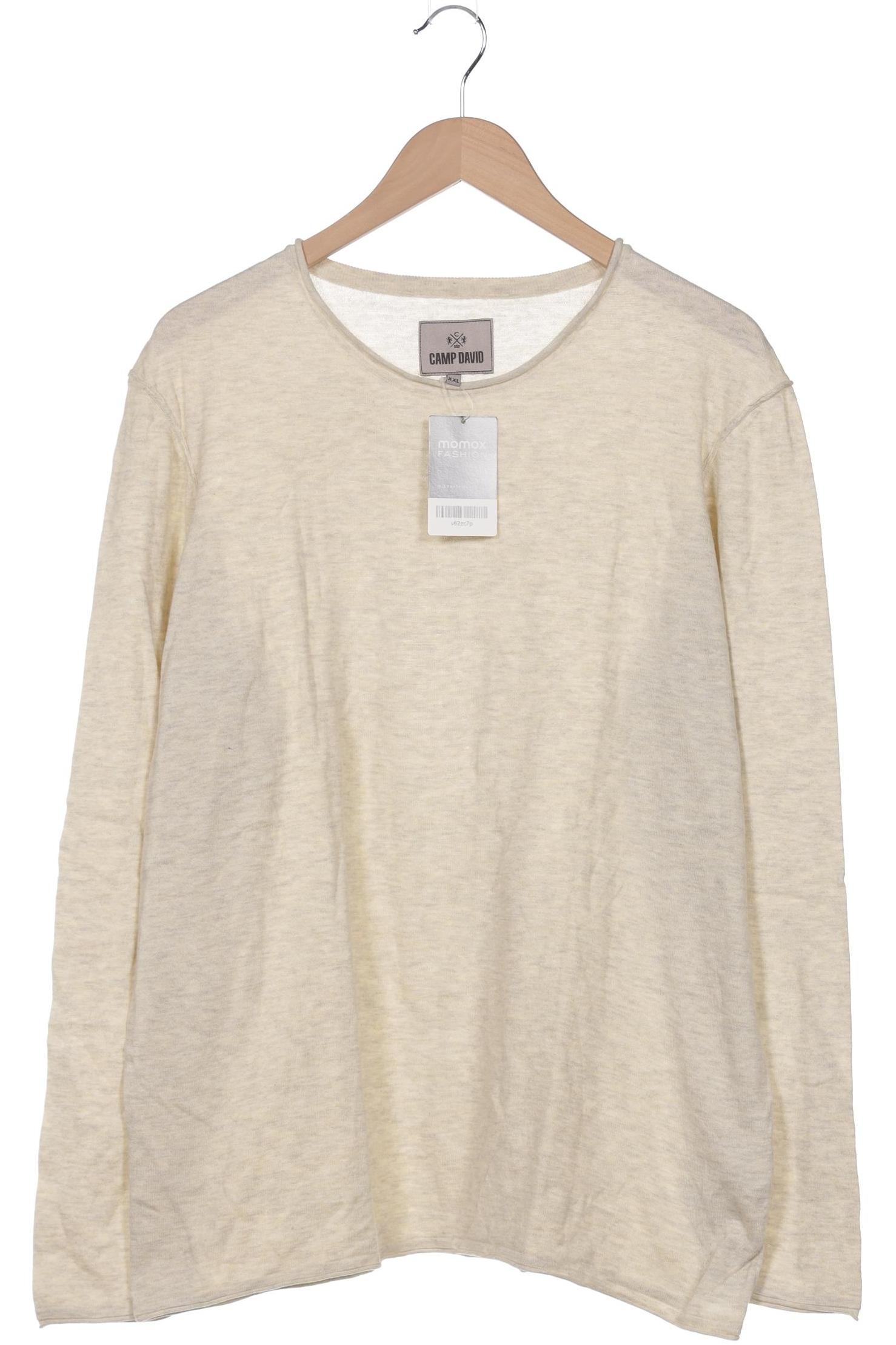 

Camp David Herren Pullover, cremeweiß, Gr. 56