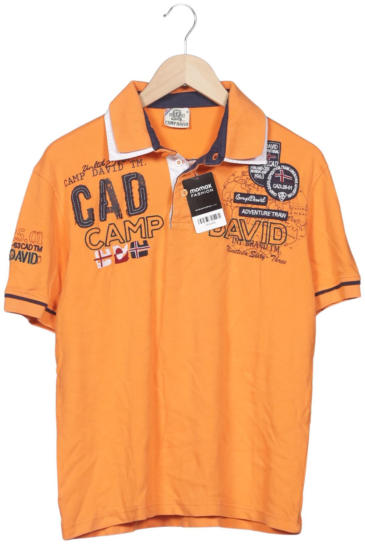

Camp David Herren Poloshirt, orange, Gr. 48